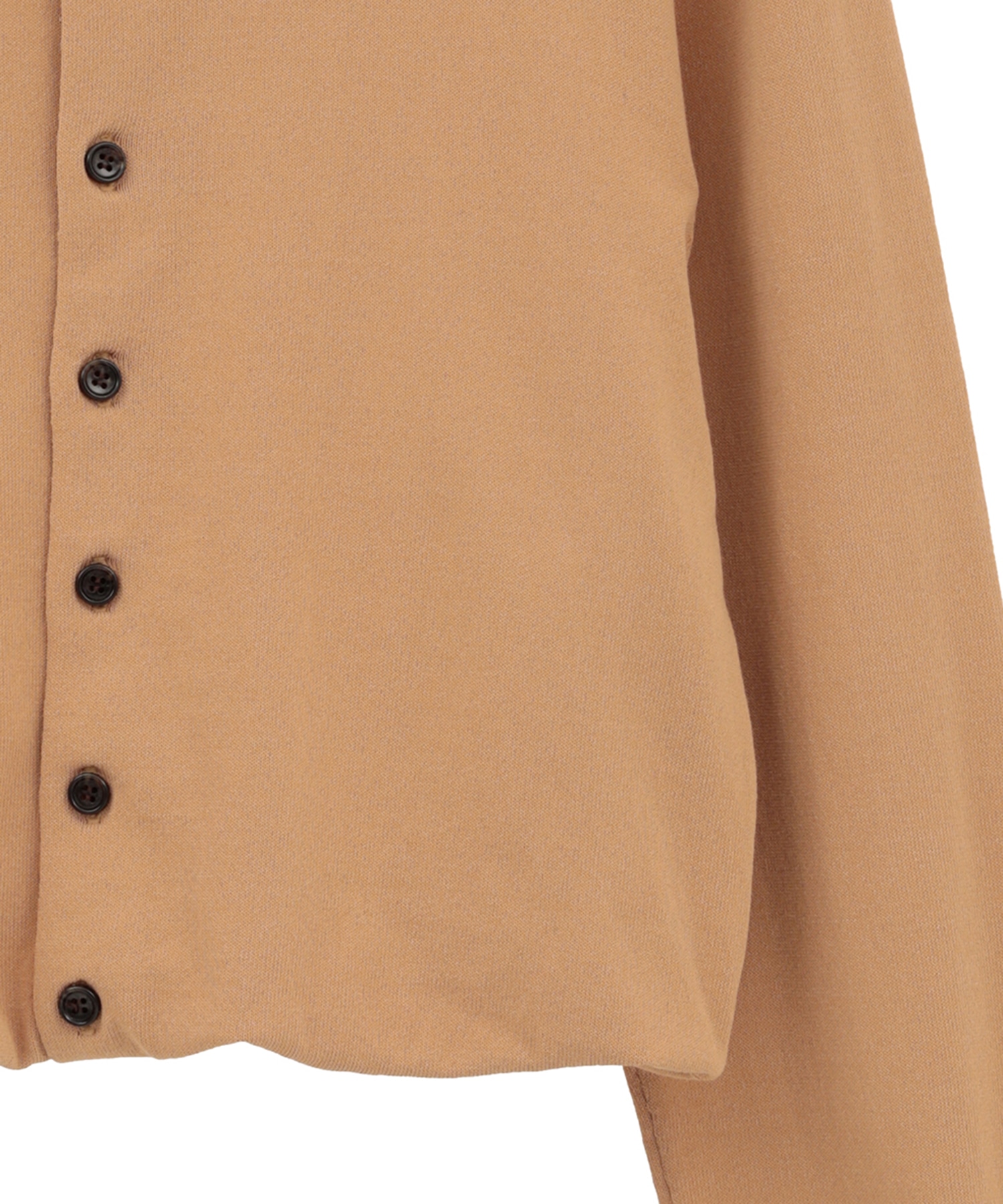 W LAYERED KNIT CARDIGAN CLANE