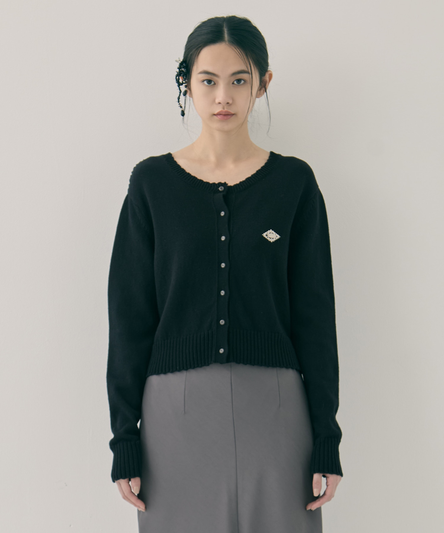 Cupid in HEAVEN crochet knit cardigan tanakadaisuke