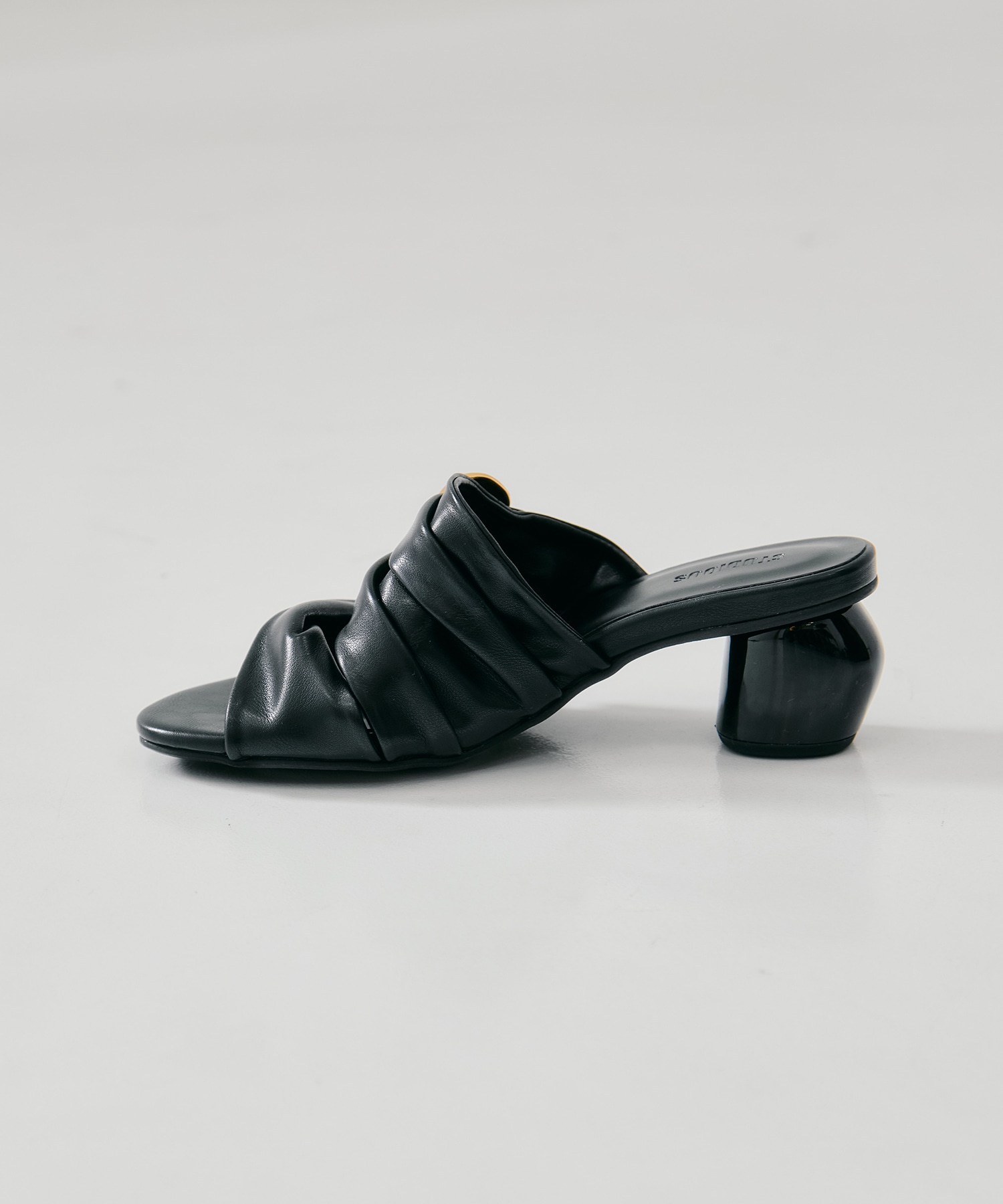 Twisted Vegan Leather Sandals STUDIOUS