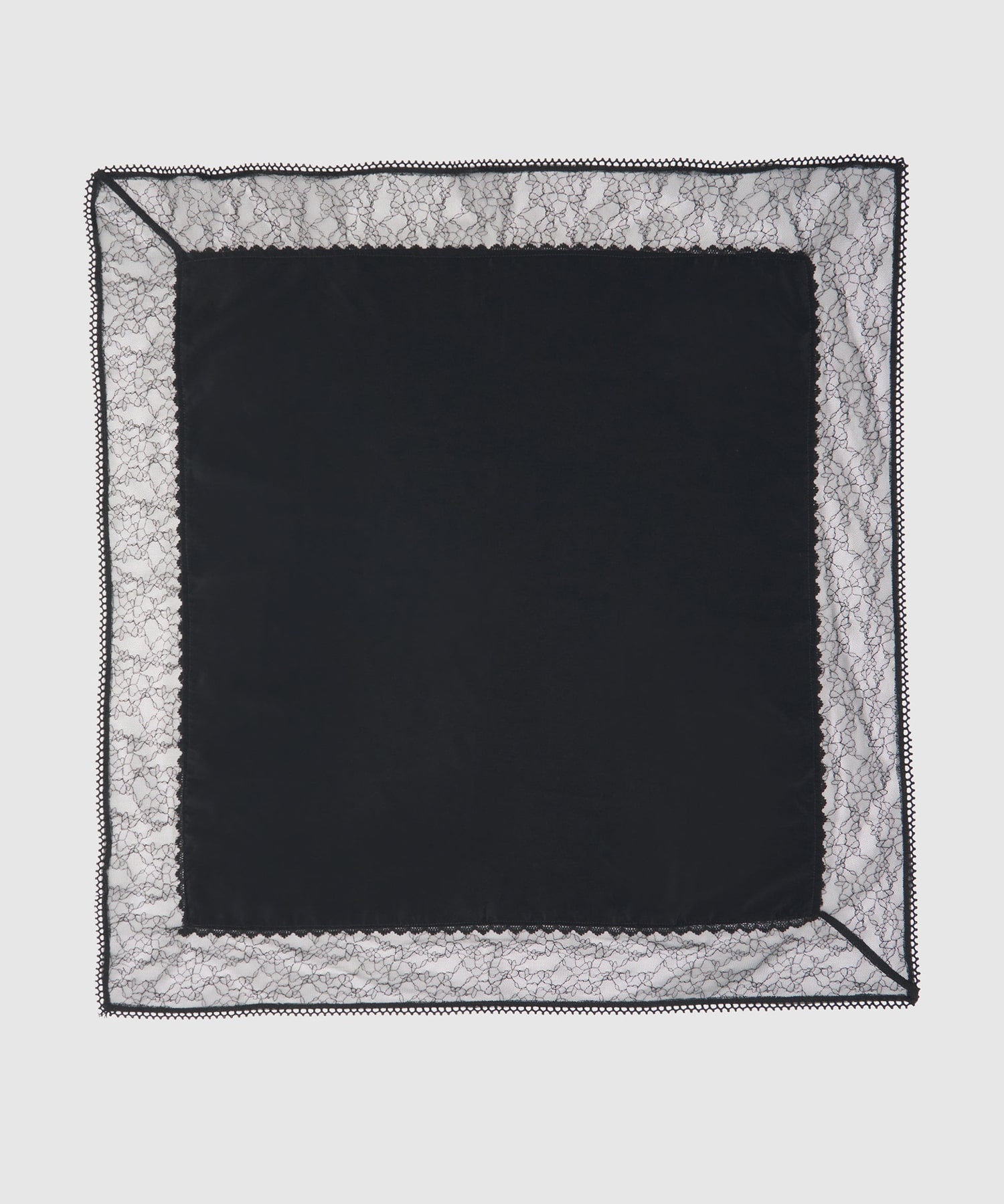 flower lace frame scarf tanakadaisuke