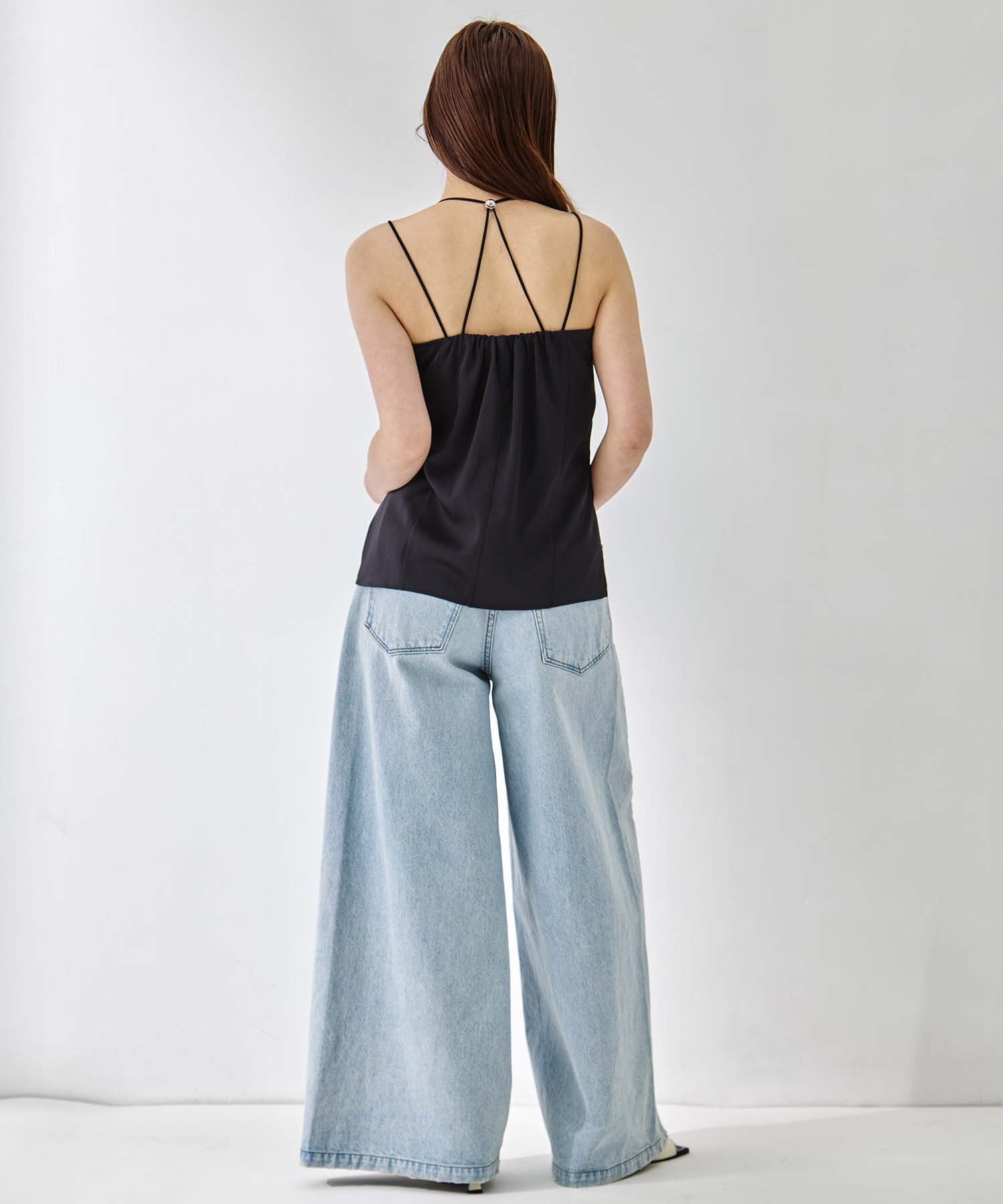 Stretch Satin Padded Camisole 