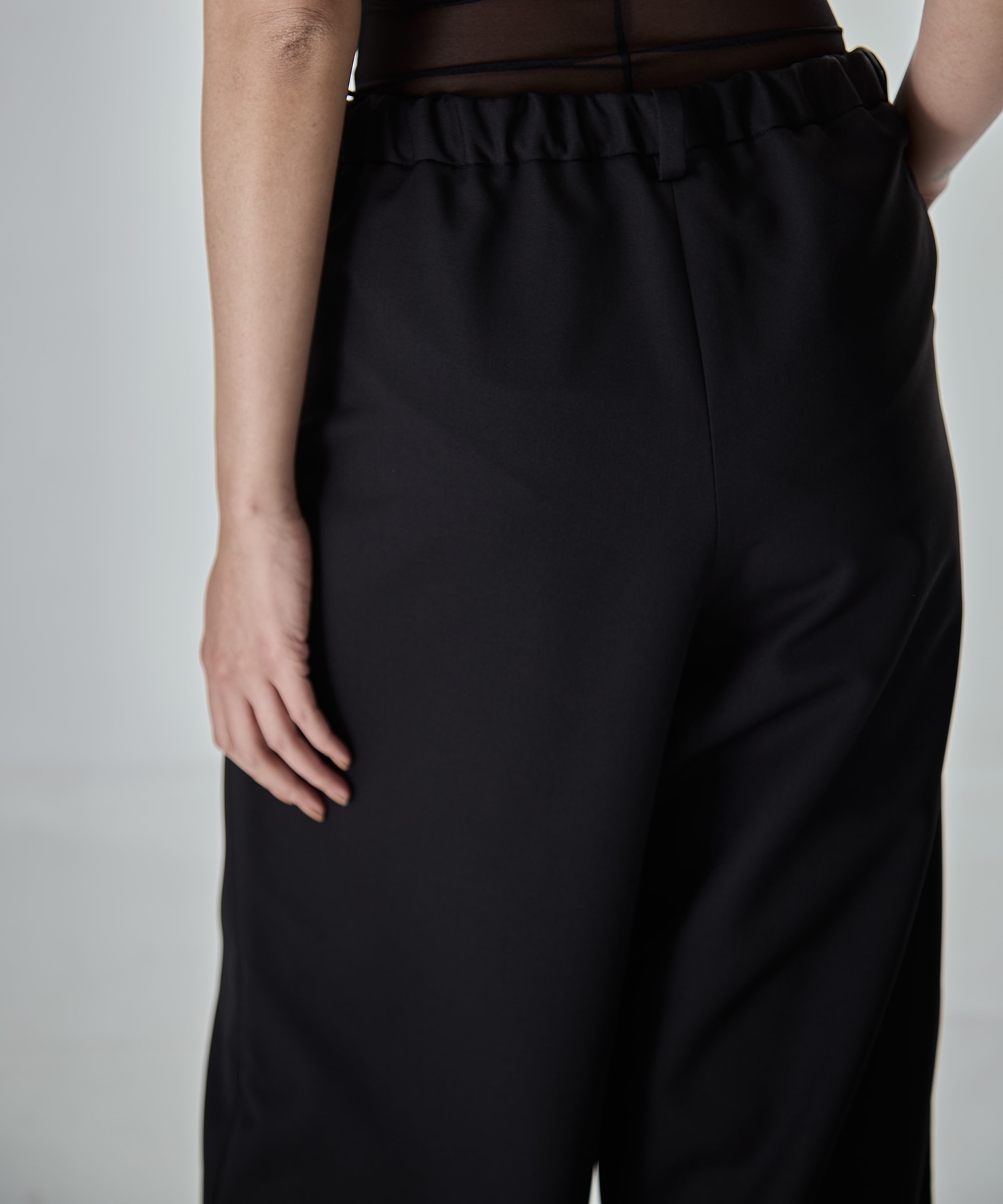 WOOLY TEXTURE EASY TROUSERS Maison MIHARA YASUHIRO