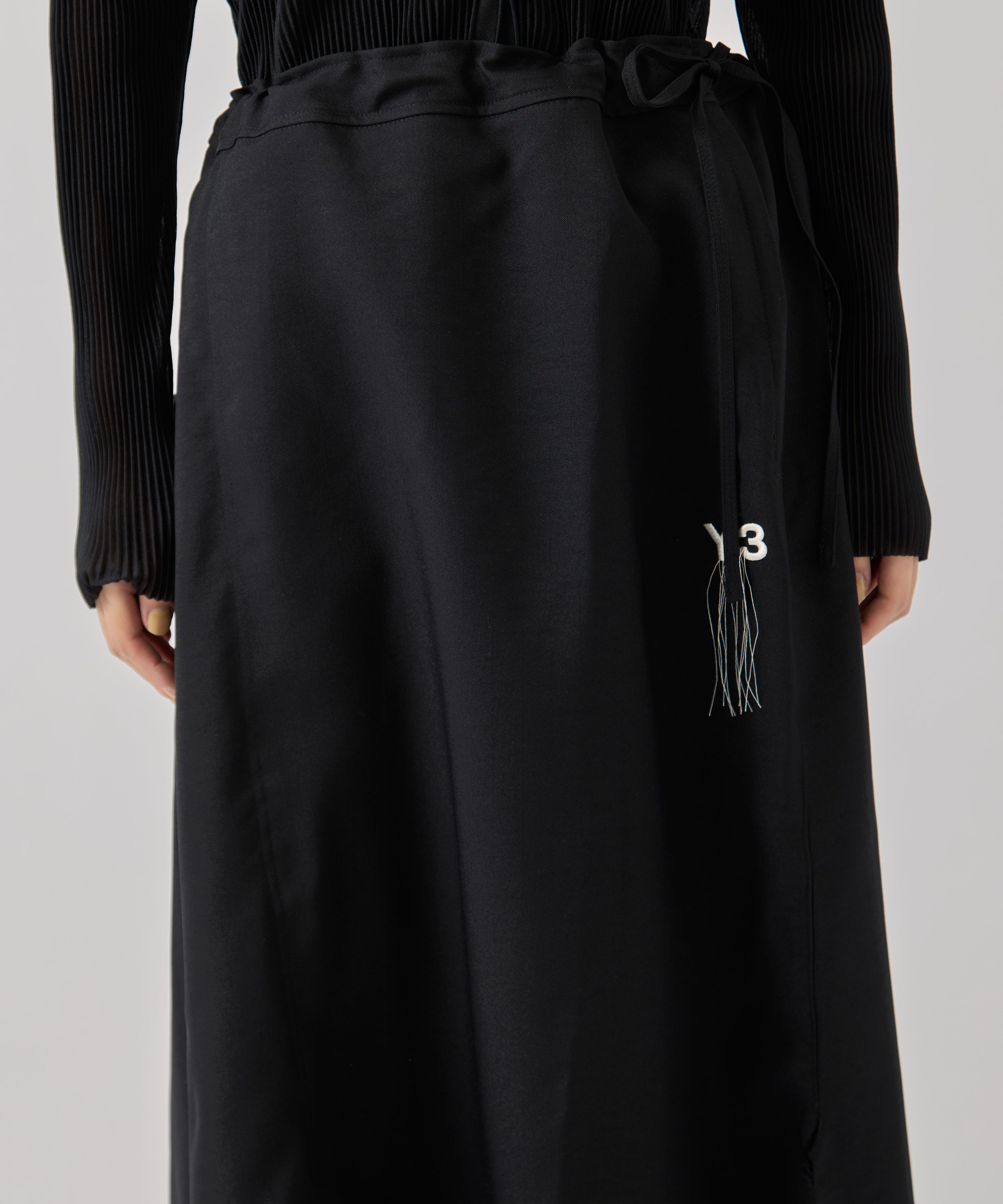 Y3-S26-0000-207/W_SU RC 3S SKIRT BLACK(ロングSK) Y-3