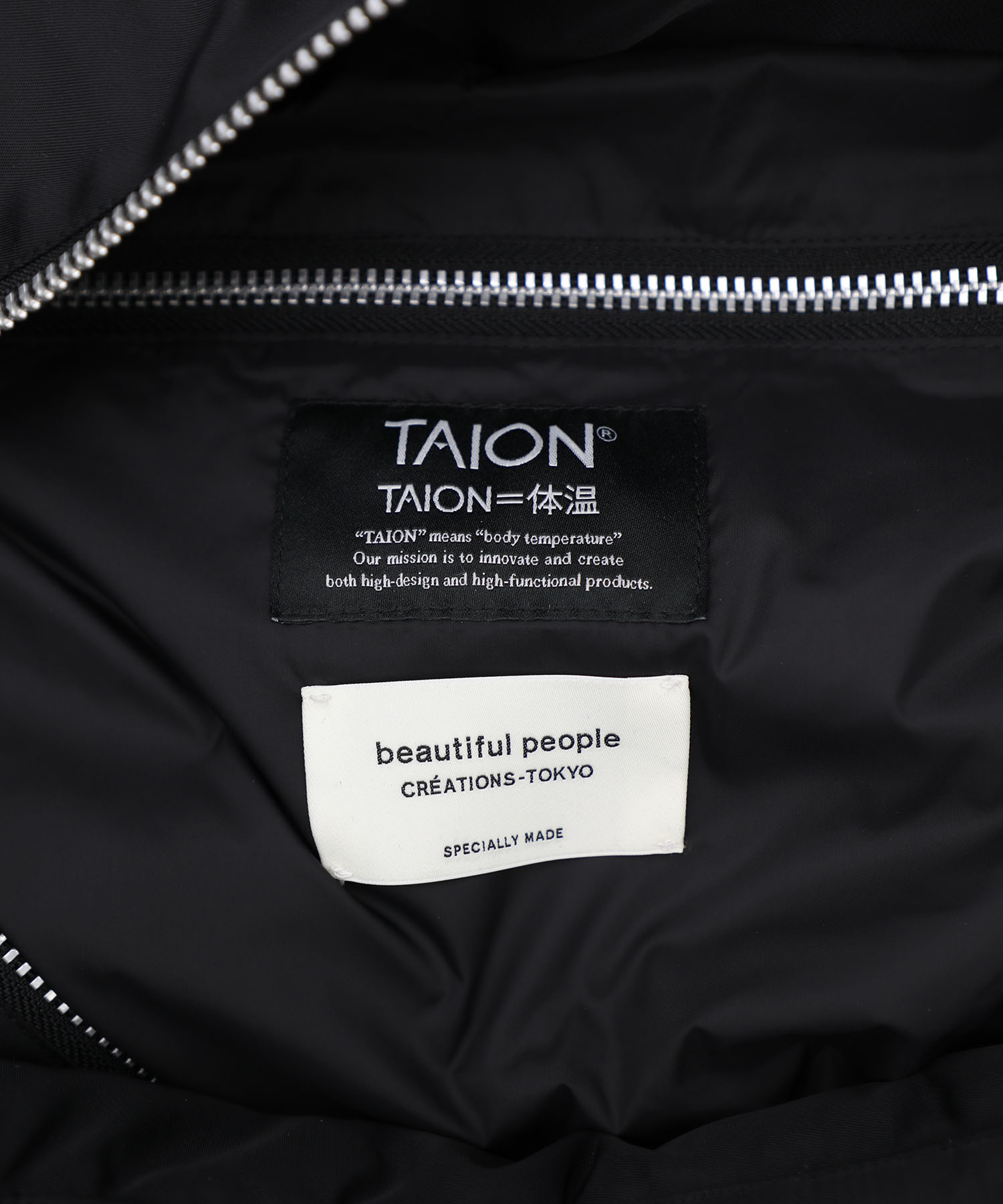 別注 DOWN PUFFER SHOULDER BAG beautiful people