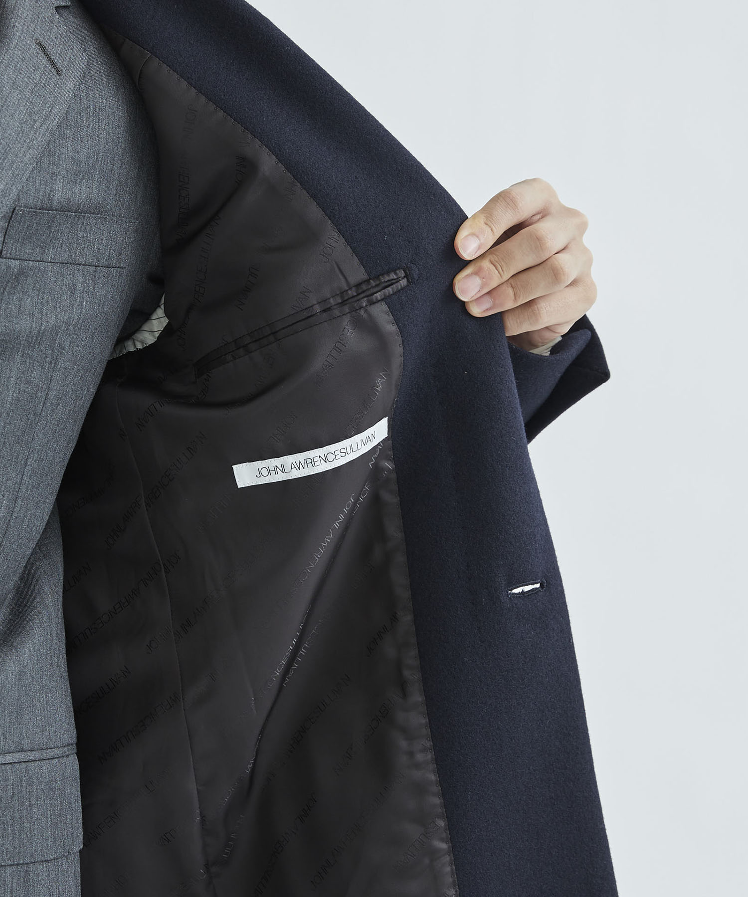 【MARNI】Wool-Melton Chesterfield coat