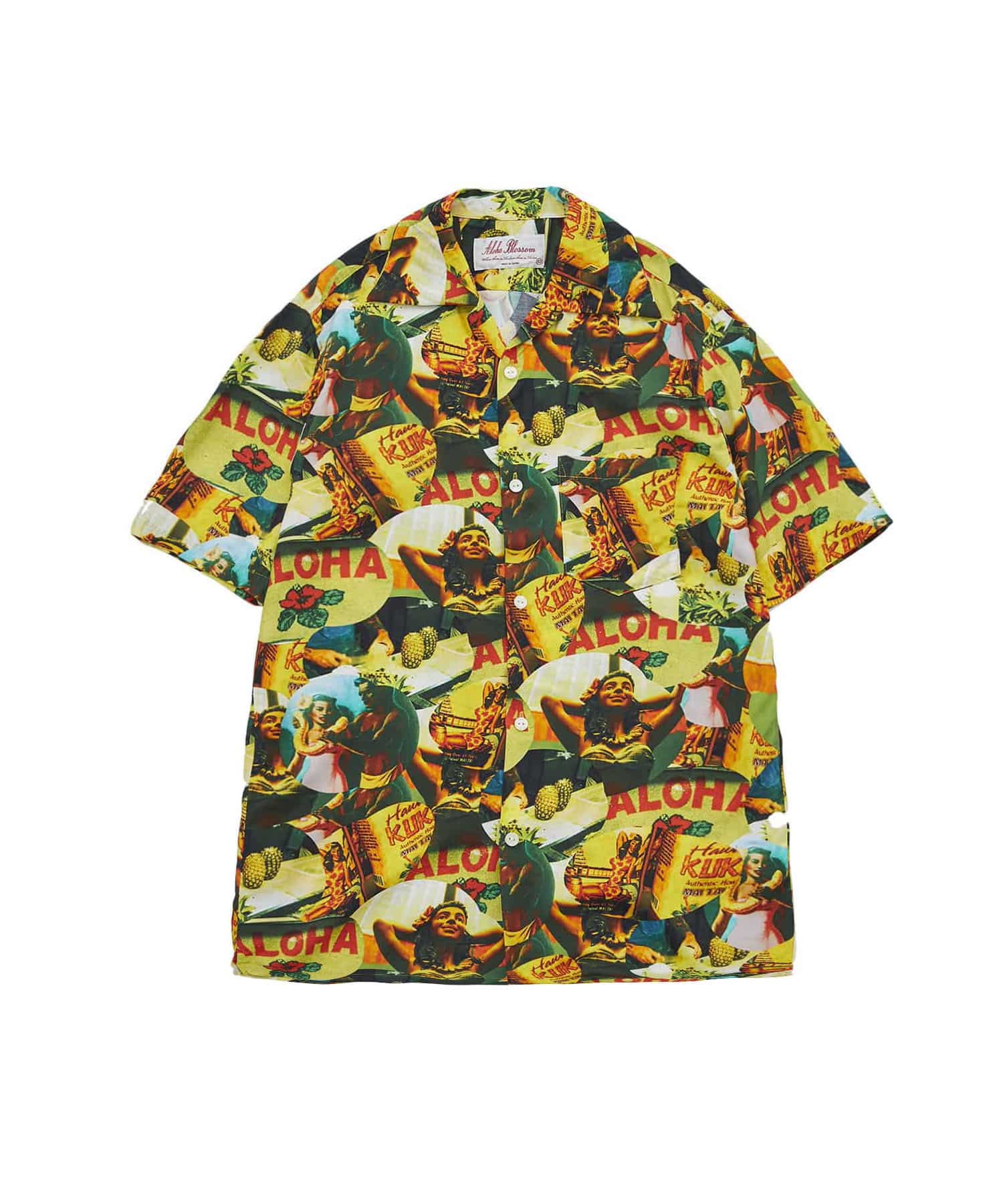 WEZ COLLAGE SHIRTS Aloha Blossom