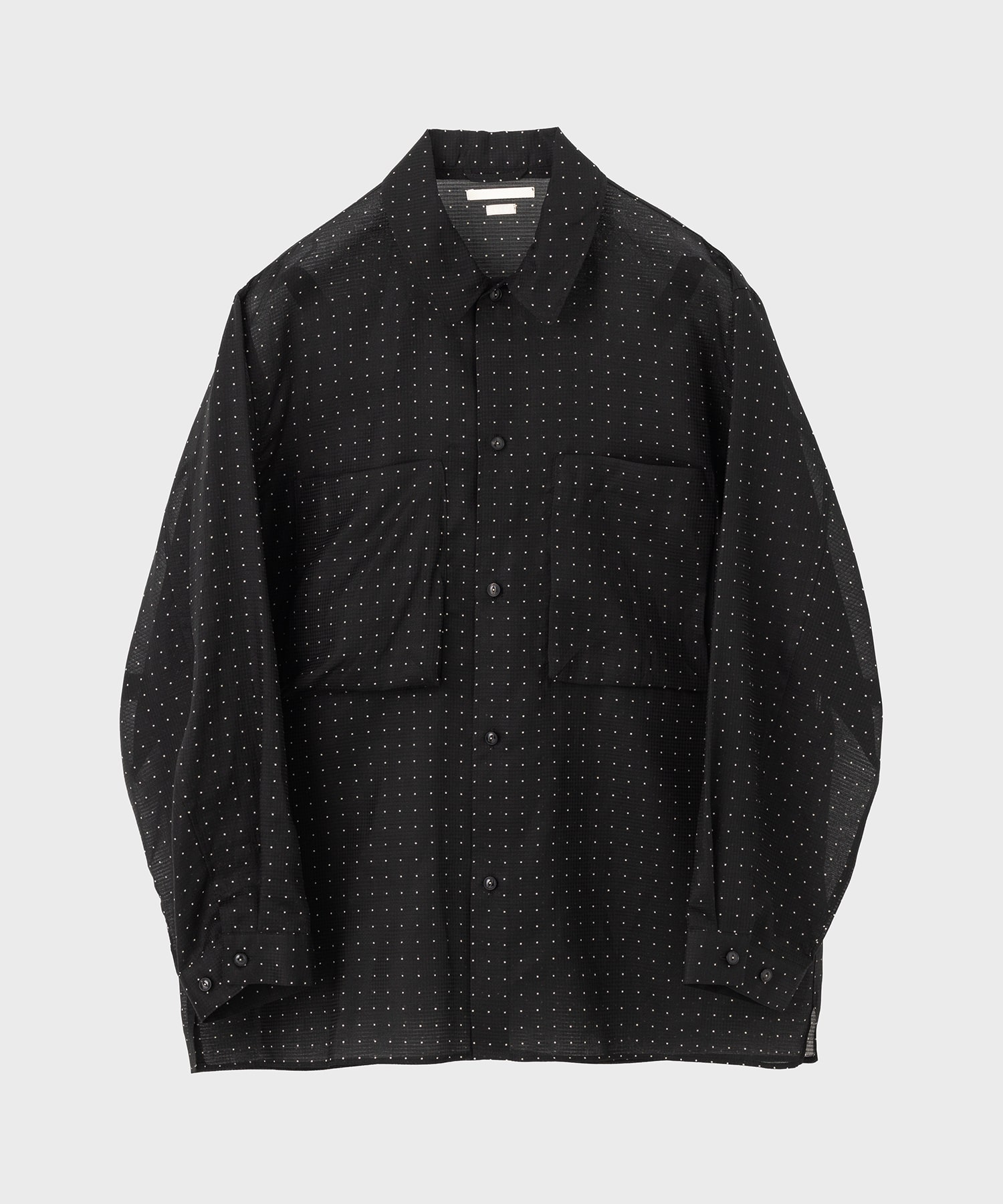 Square Dot Gusset PKT Shirt blurhms