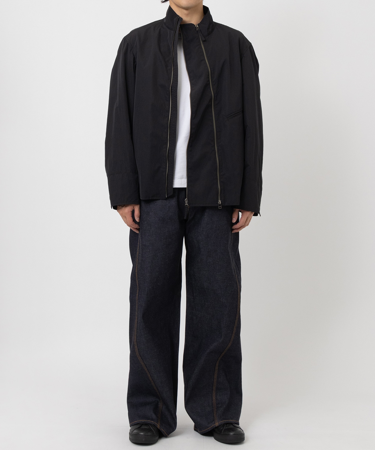 〈別注〉DOUBLE ZIP BLOUSON UJOH HOMME