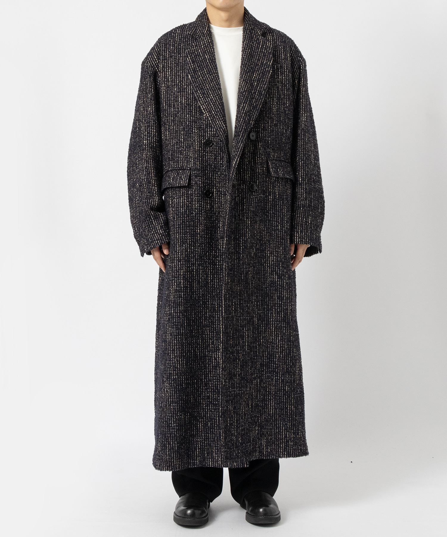 LOOP TWEED EXTREME OVER COAT JUHA