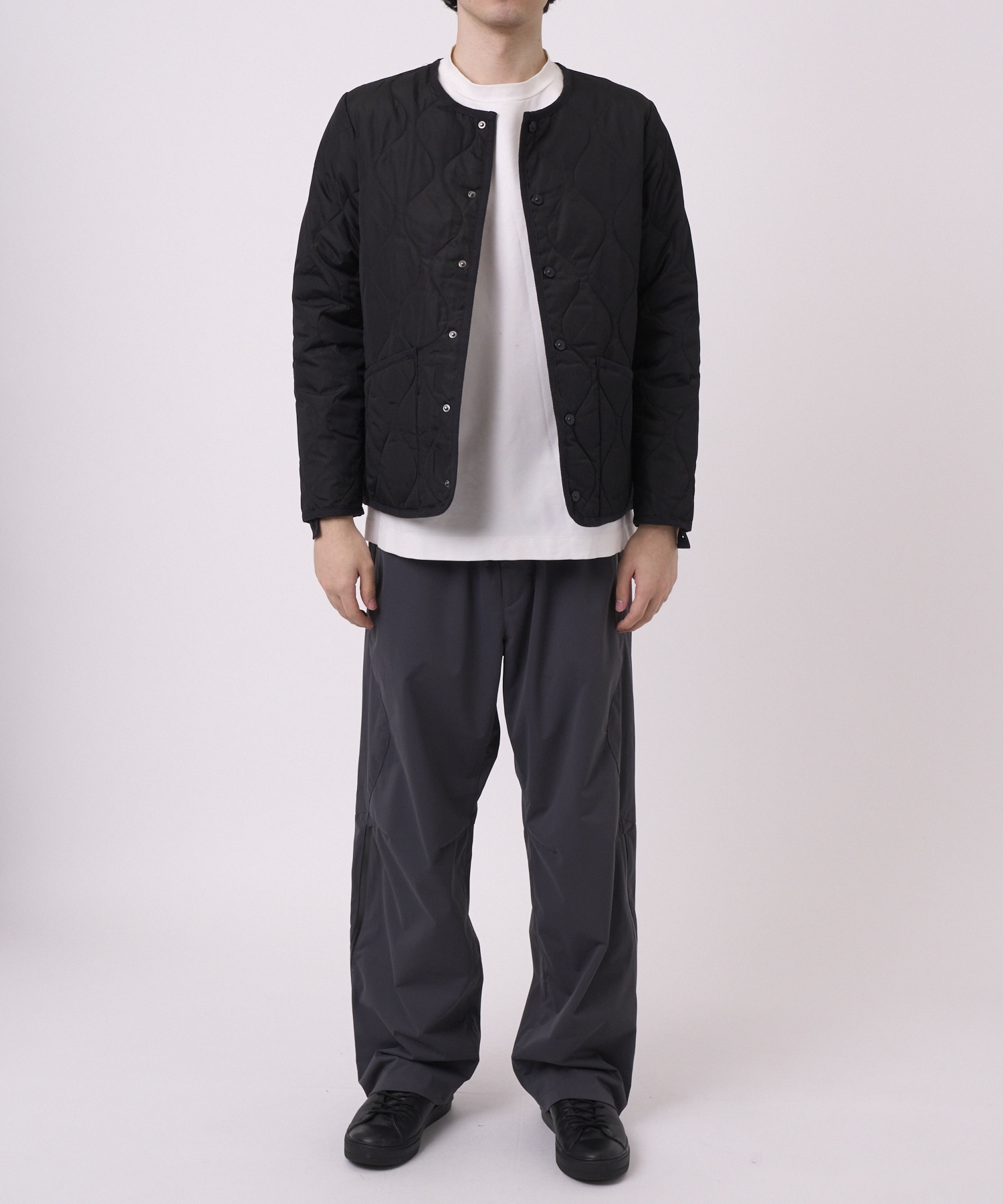 MILITARY CREW NECK DOWN JKT TAION/TAION EXTRA