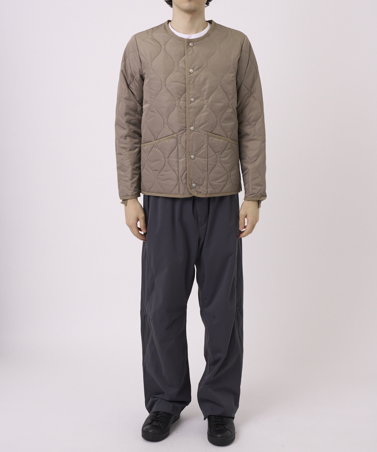 MILITARY CREW NECK DOWN JKT TAION/TAION EXTRA