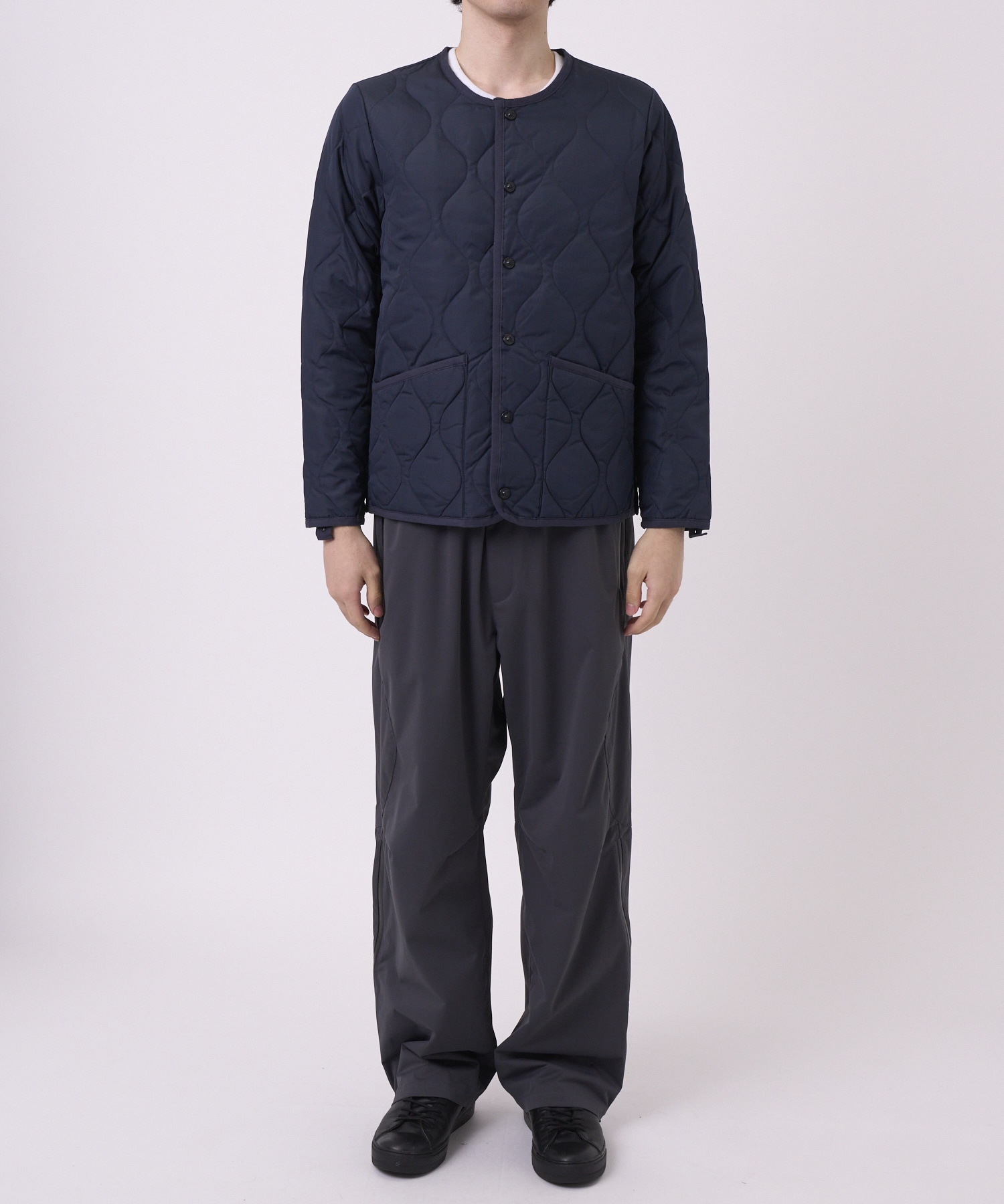 MILITARY CREW NECK DOWN JKT TAION/TAION EXTRA