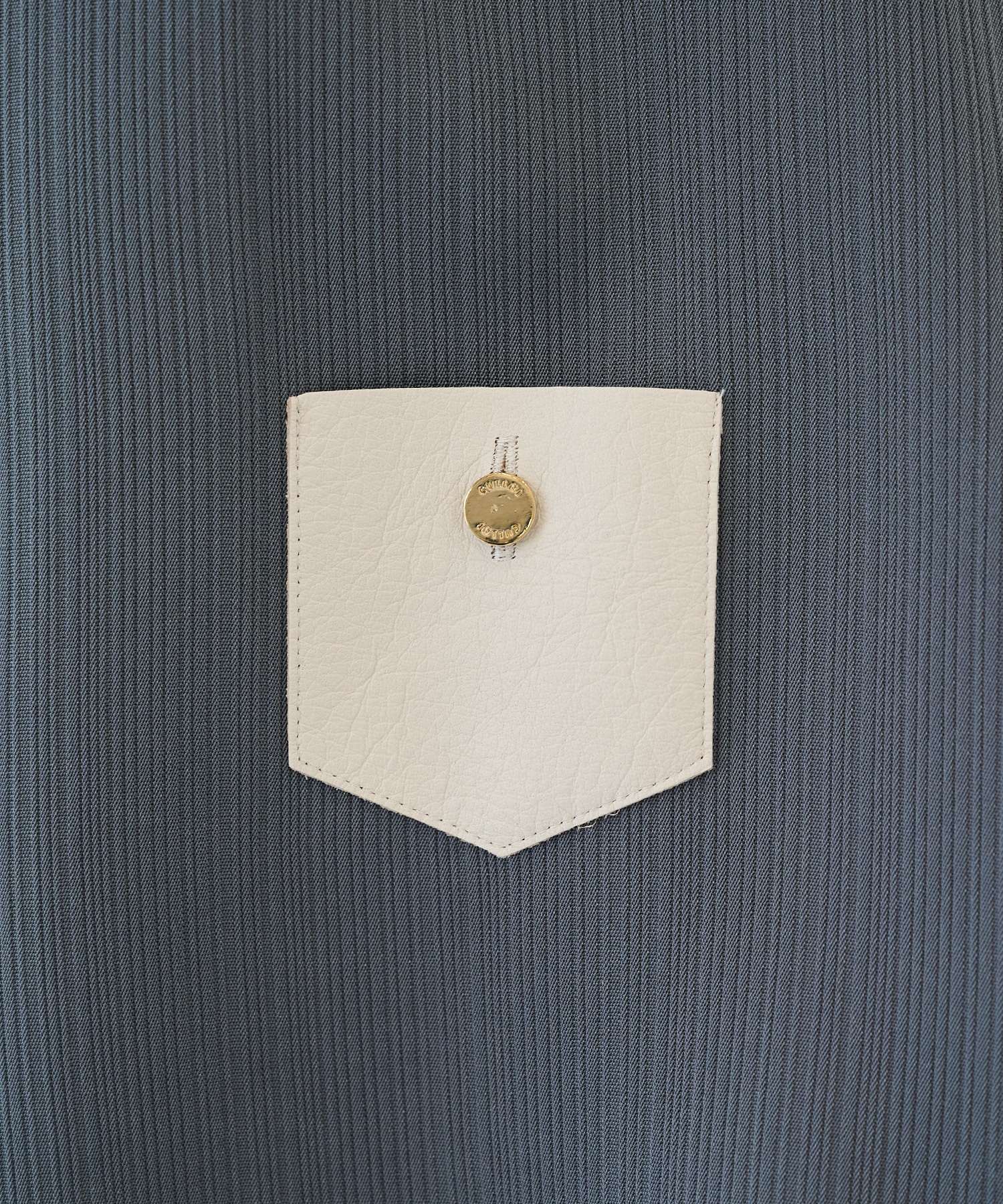 別注 Minimal Pocket L/S PLEATS SHIRTS CULLNI