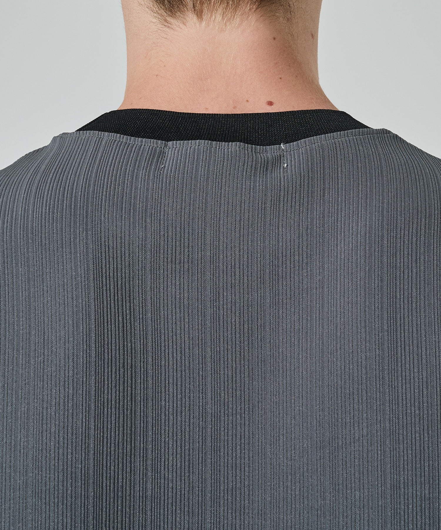 別注 Minimal Pocket S/S PLEATS TEE CULLNI