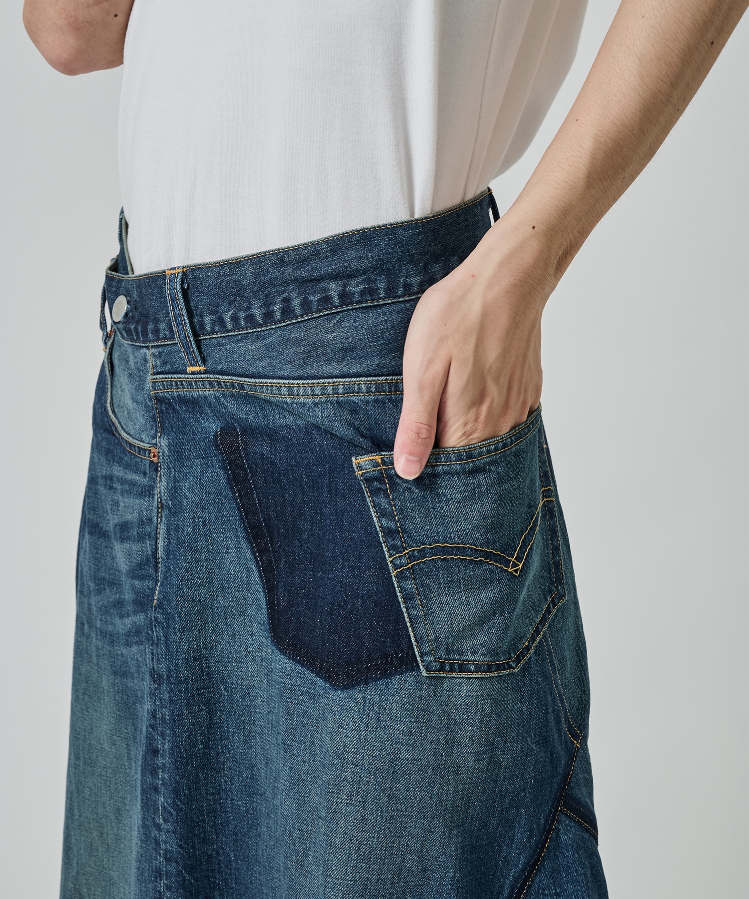 Levi’sWネーム 再構築デニムスカート JO―S201―051 JUNYA WATANABE MAN