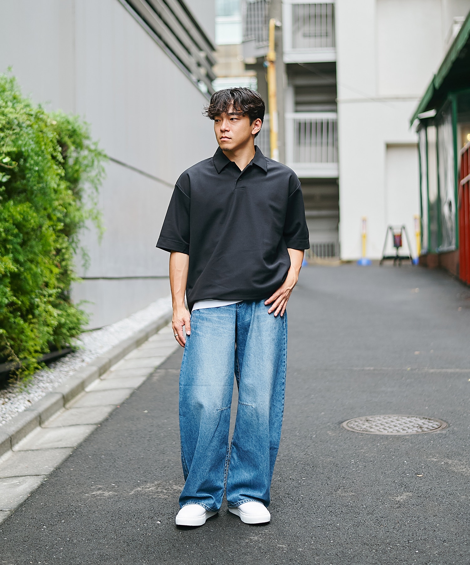 TECHNOCLEAN リラックスポロシャツ STUDIOUS