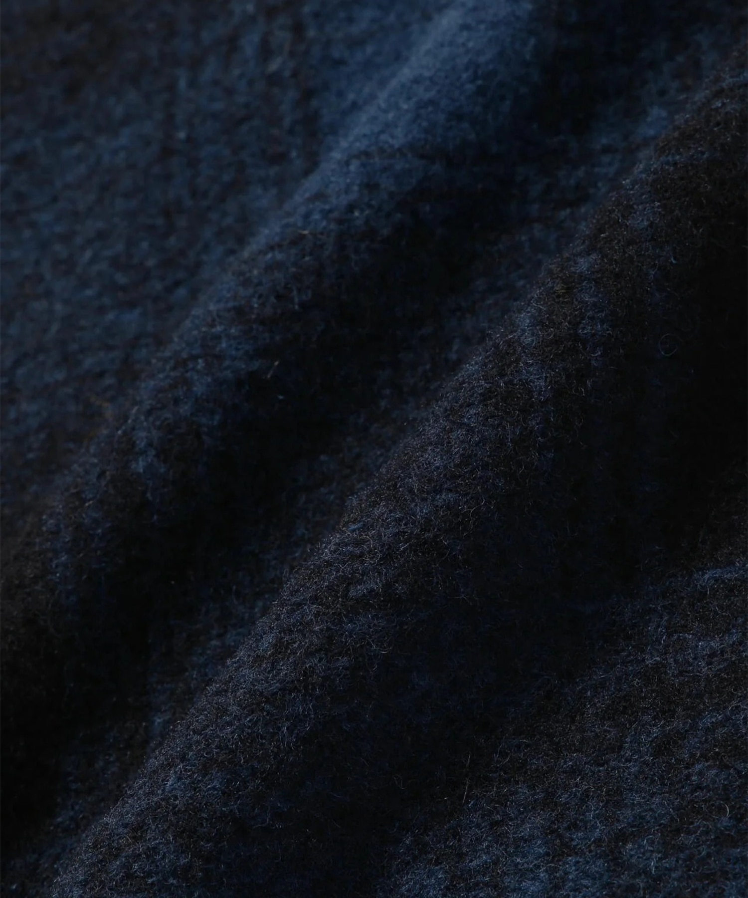 wool shaggy jacket long and wander