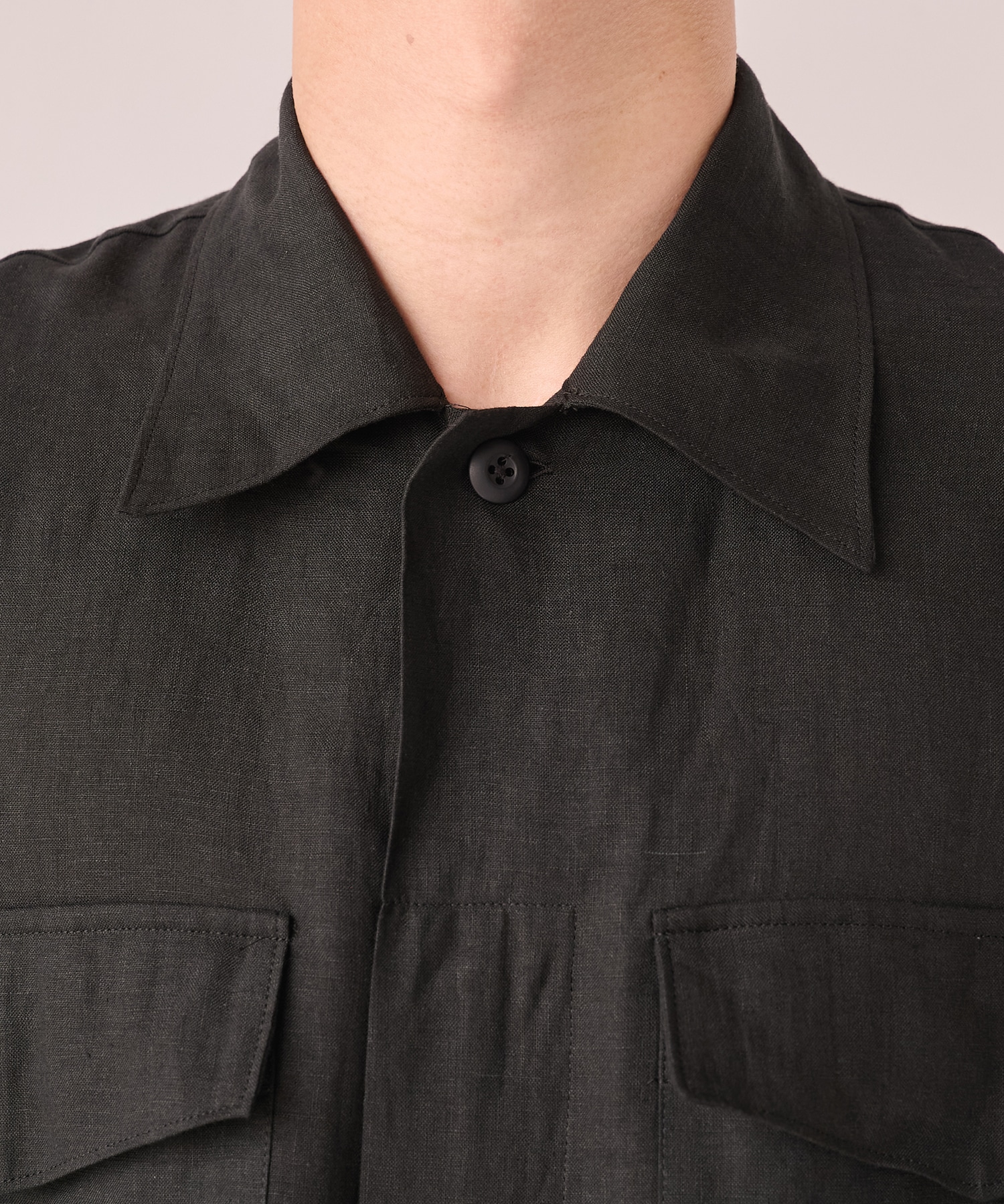 別注 LINEN TROPICAL FATIGUE SHIRT MARKAWARE/marka