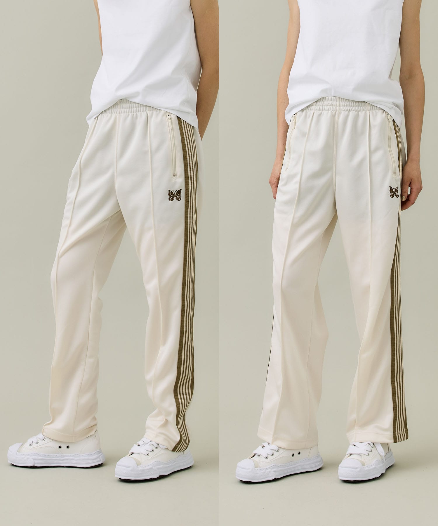 別注〉Track Pant NARROW(XS IVORY): Needles: WOMENS｜ STUDIOUS ONLINE公式通販サイト