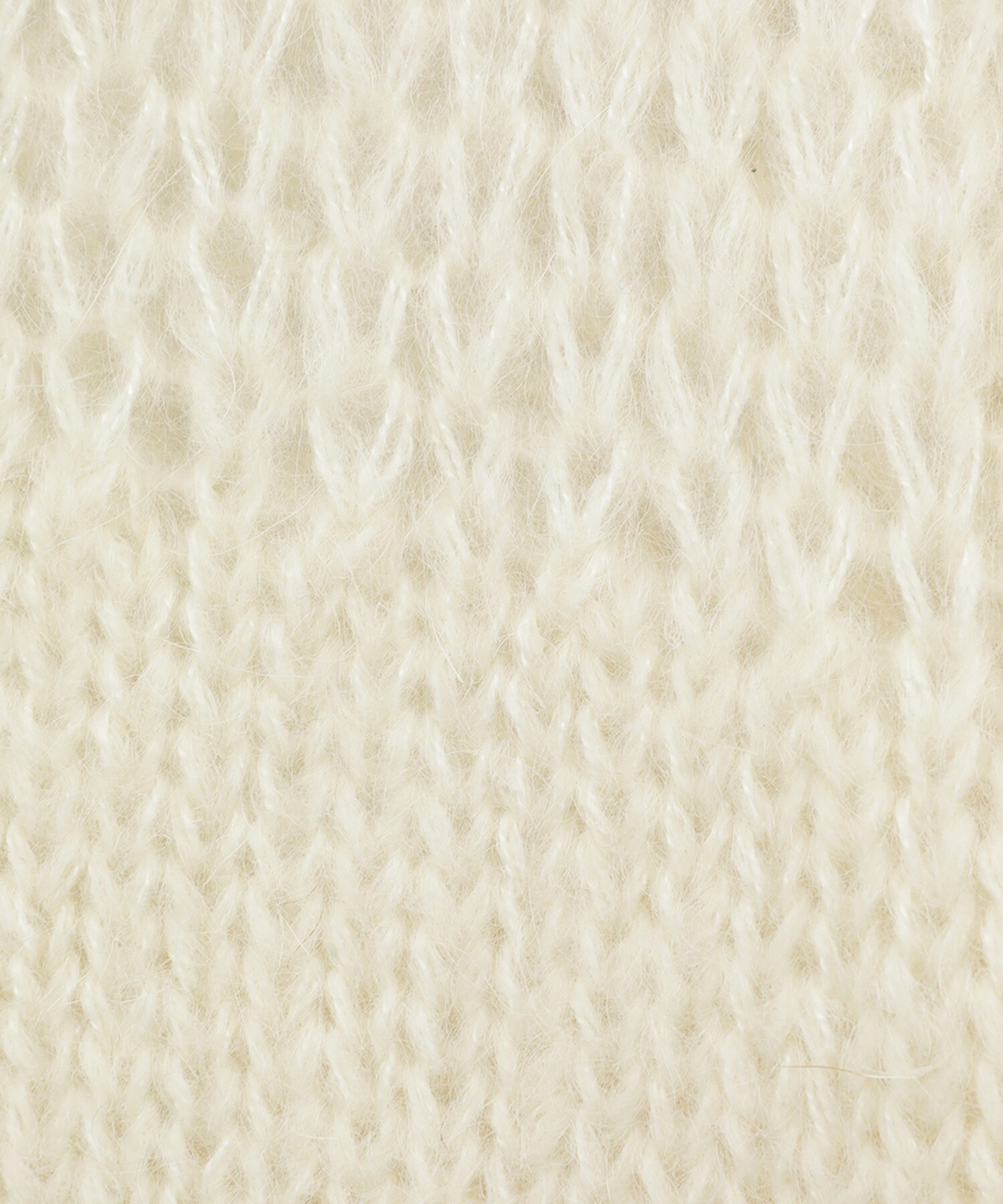 HALF SHEER LOOSE MOHAIR KNIT TOPS(1 IVORY): CLANE: WOMENS｜ STUDIOUS