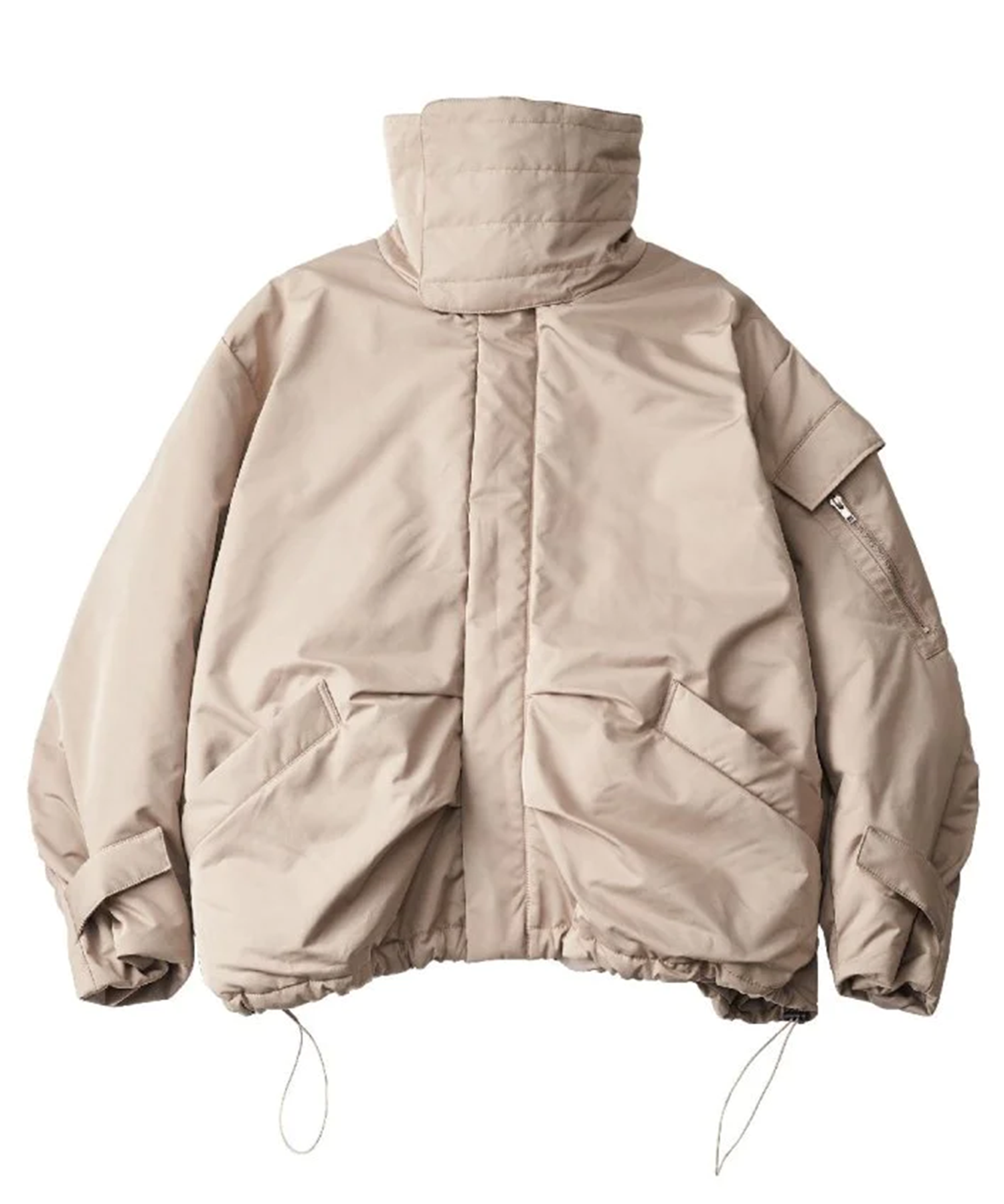 stand collar down jacket(S BEIGE): KnuthMarf: WOMENS｜ STUDIOUS