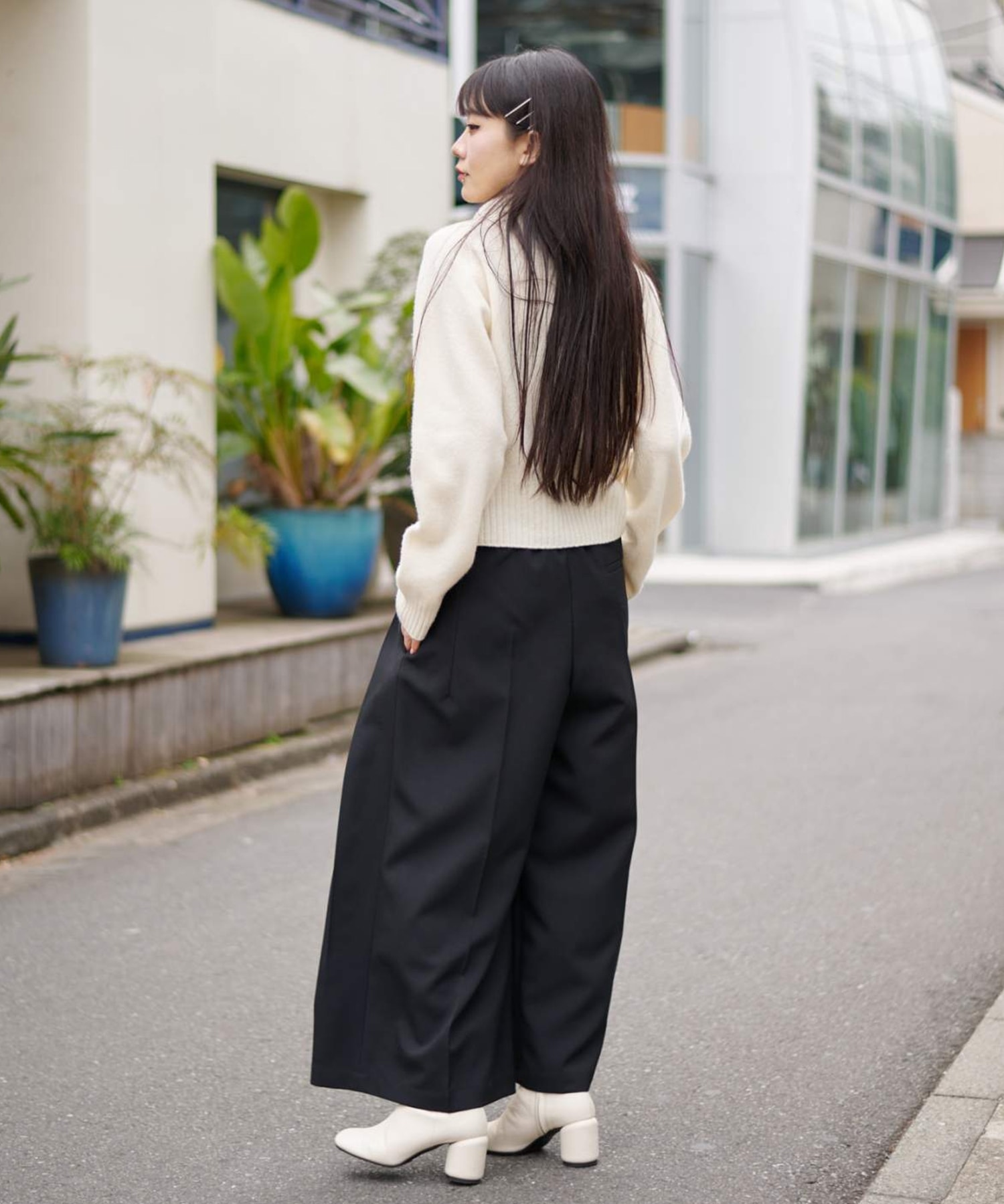 2way Tucked Trousers STUDIOUS