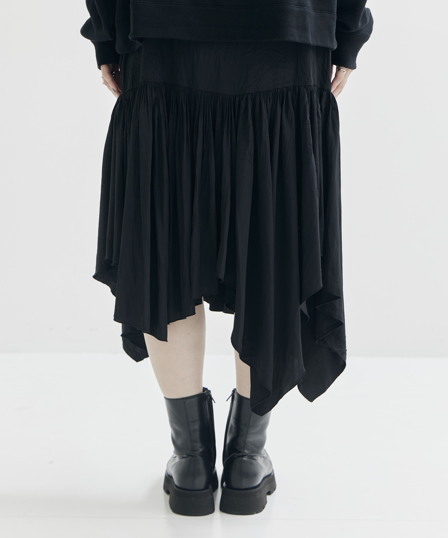 HOODIE COMBINED DRESS Maison MIHARA YASUHIRO