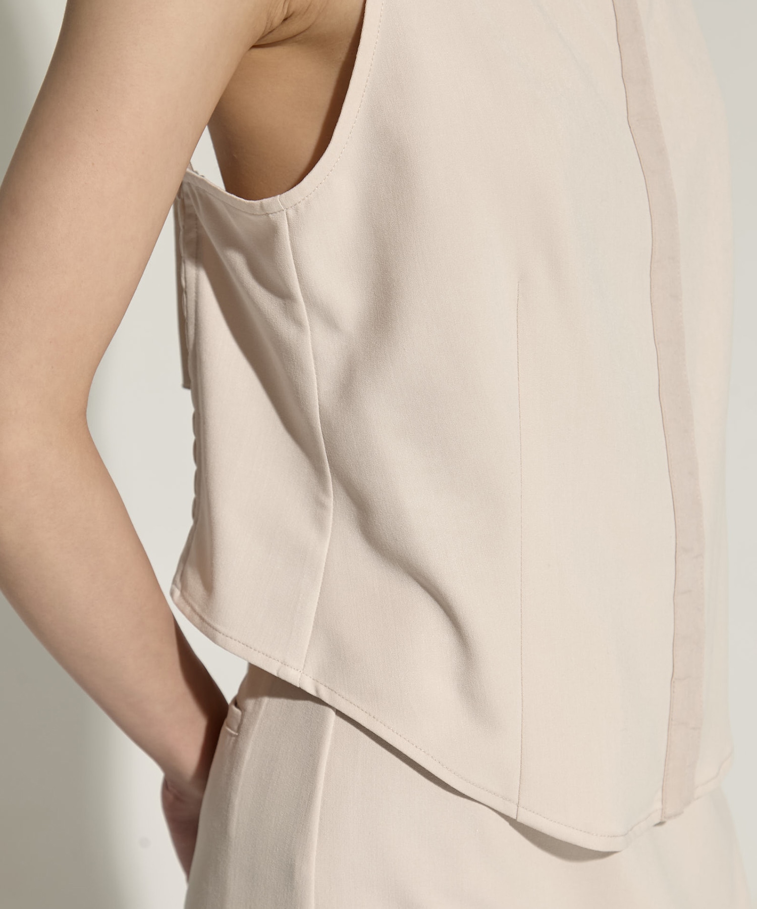 CAMISOLE SET EXTRA LONG SKIRT DRESS AMERI