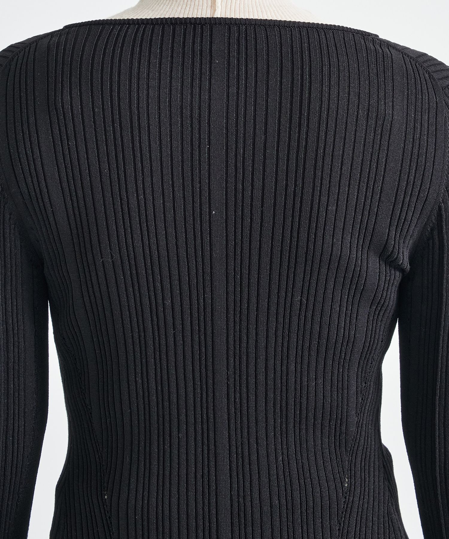 Ribbon Front Knit Cardigan STUDIOUS