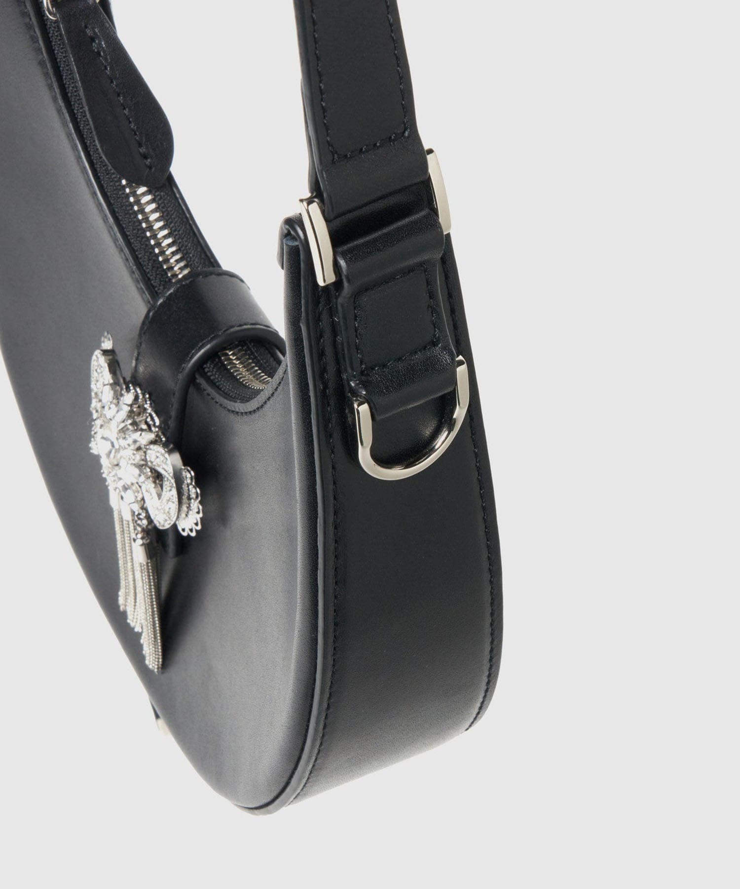 ribbon bijou half moon bag tanakadaisuke