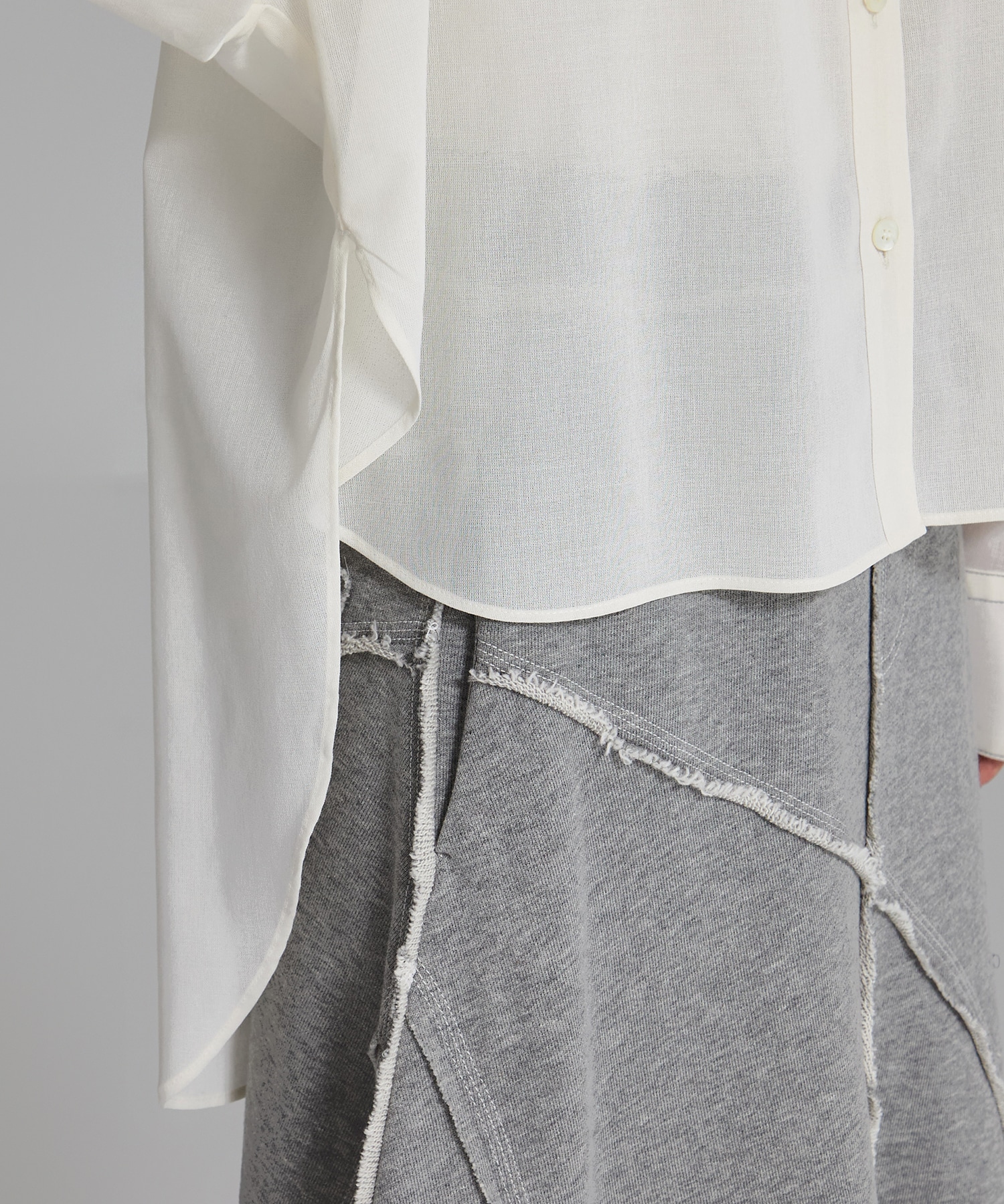 Matte Sheer Over Shirt STUDIOUS