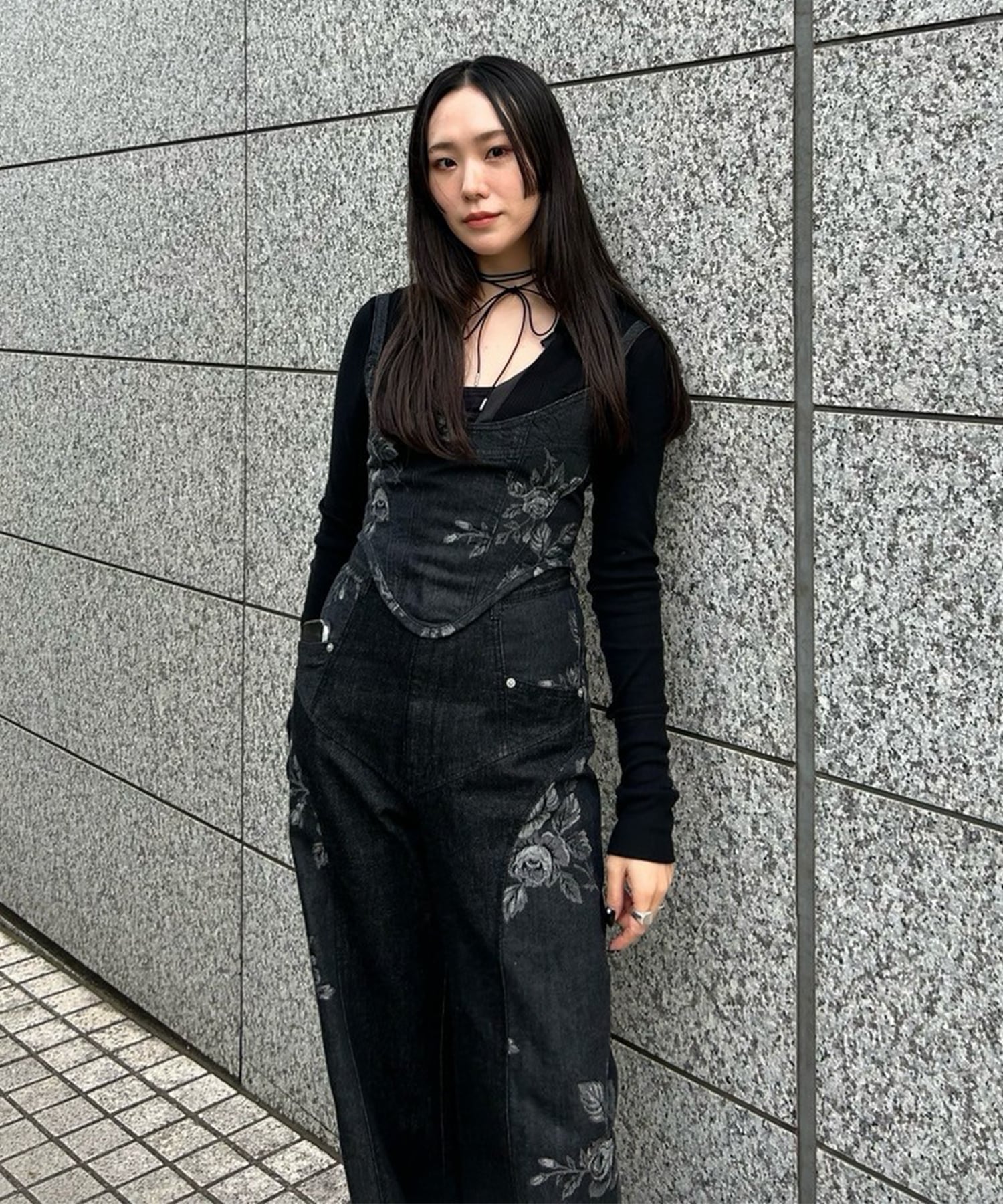 別注ROSE DENIM BUSTIER FETICO