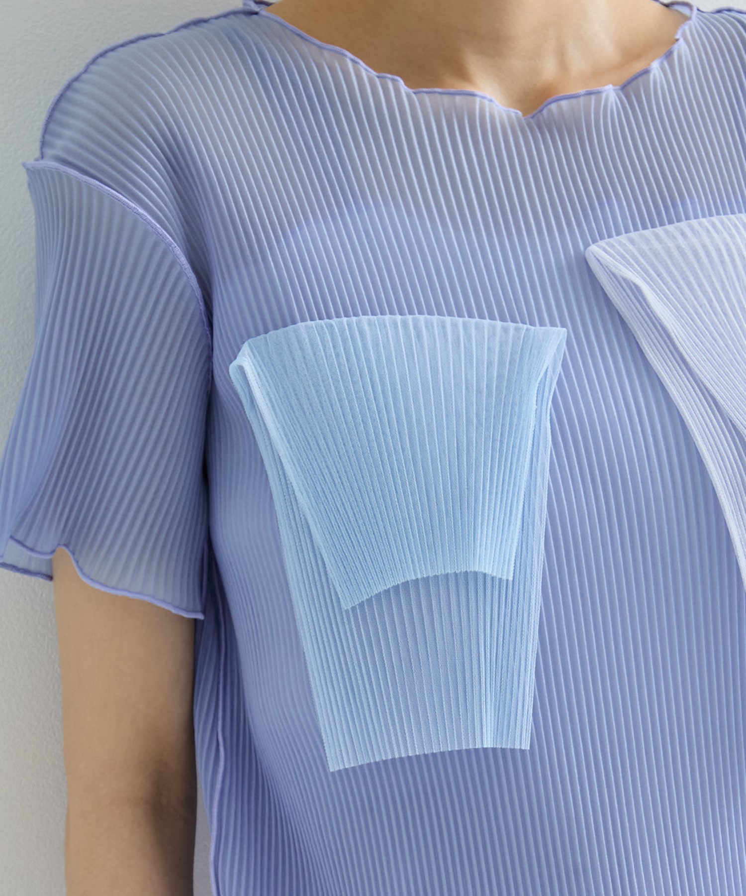 別注SHEER LAYERED SHORT SLEEVE DRESS kotohayokozawa