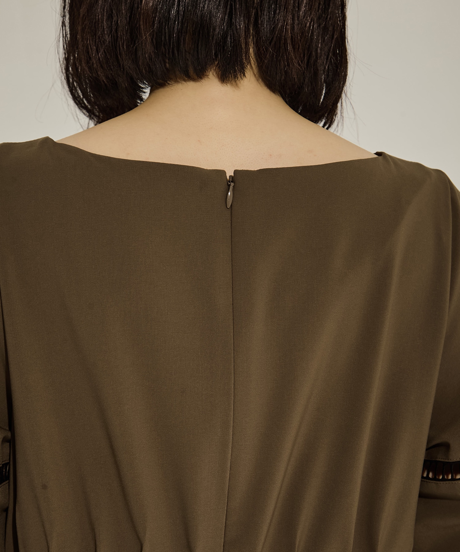PIN TUCK VOLIME SLEEVE DRESS STUDIOUS