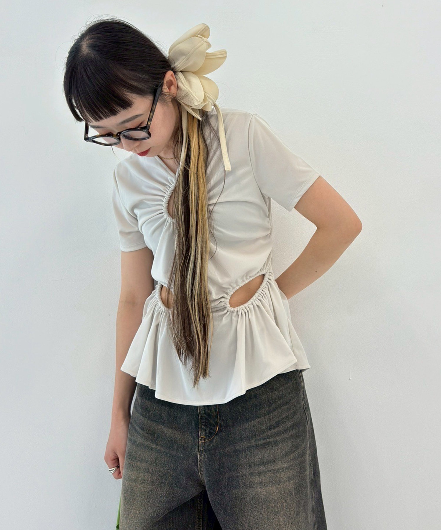 別注 CIRCLE CUT TEE FETICO