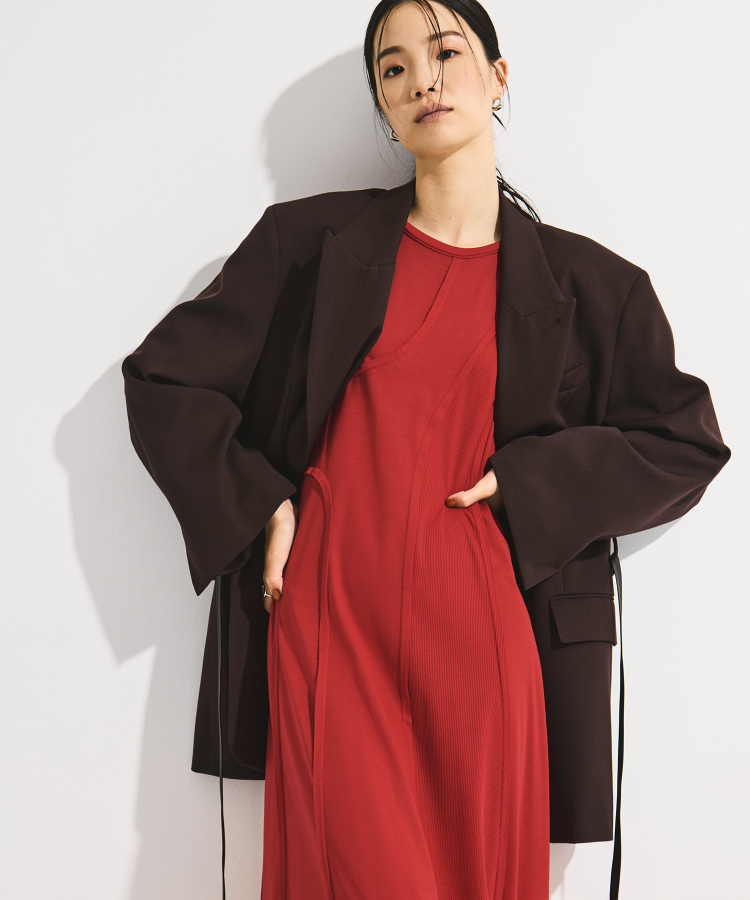 Deconstructed Jersey Dress STUDIOUS