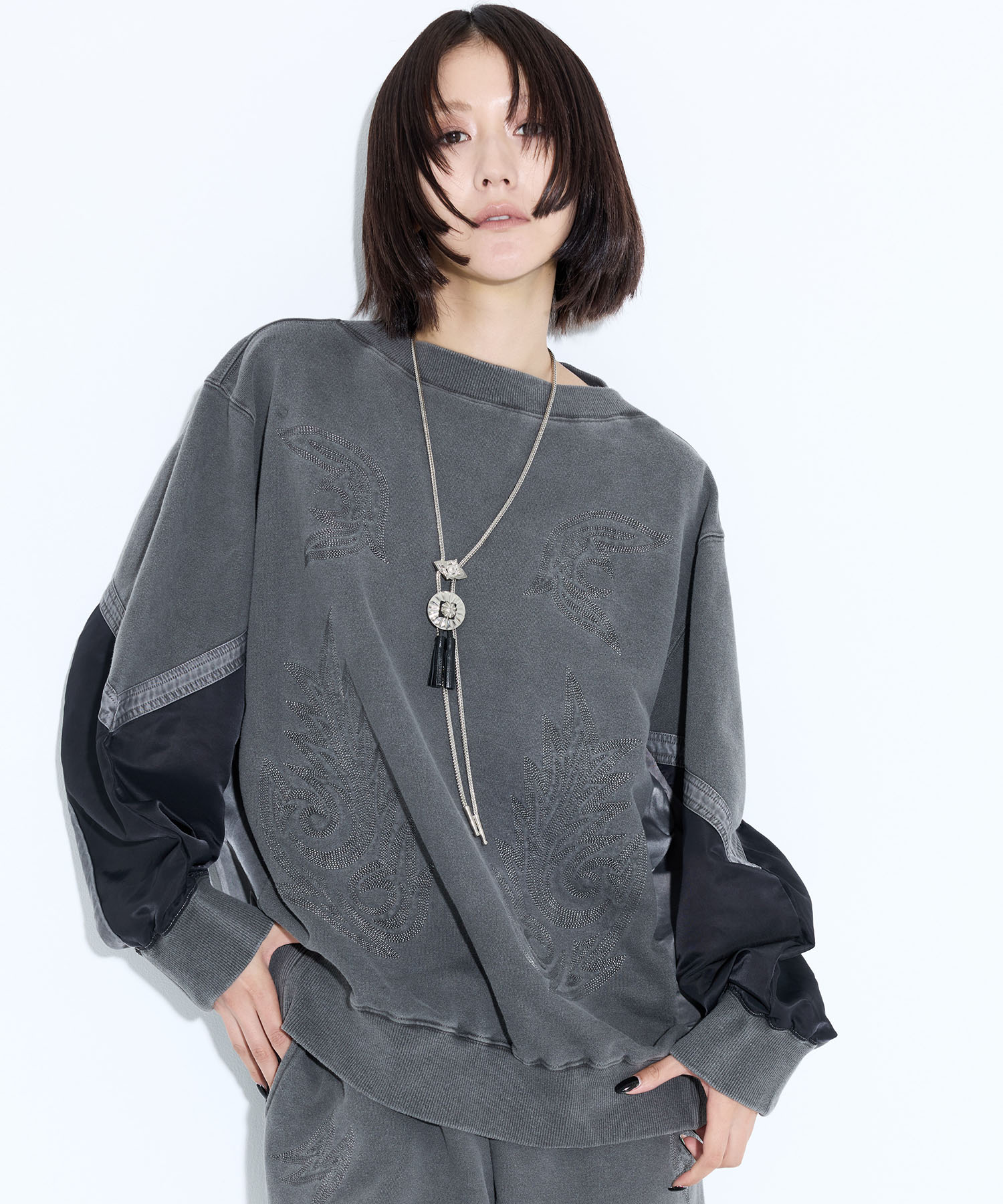 Embroidery sweatshirt TOGA