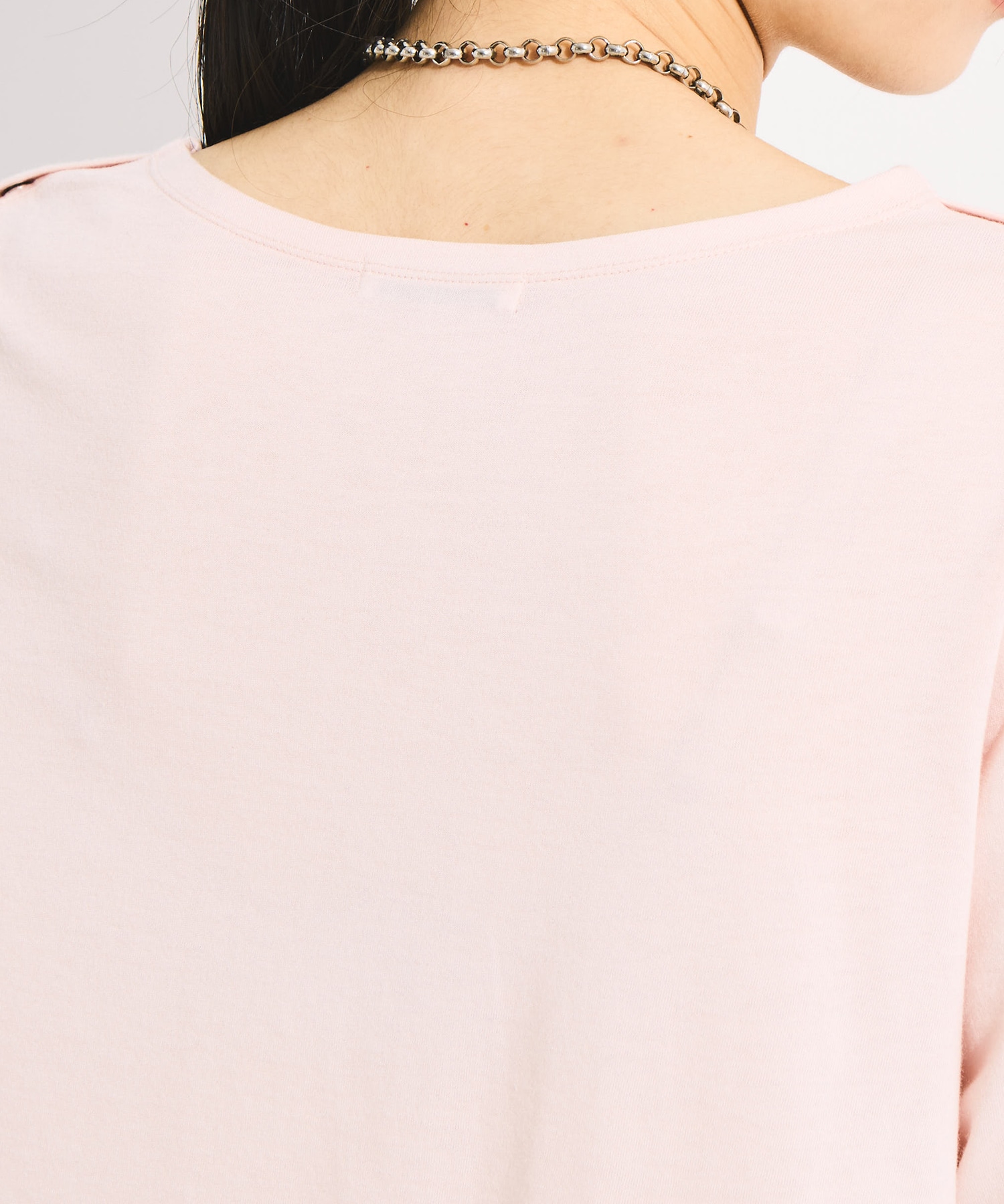 SHOULDER SNAP LONG SLEEVE TEE STUDIOUS