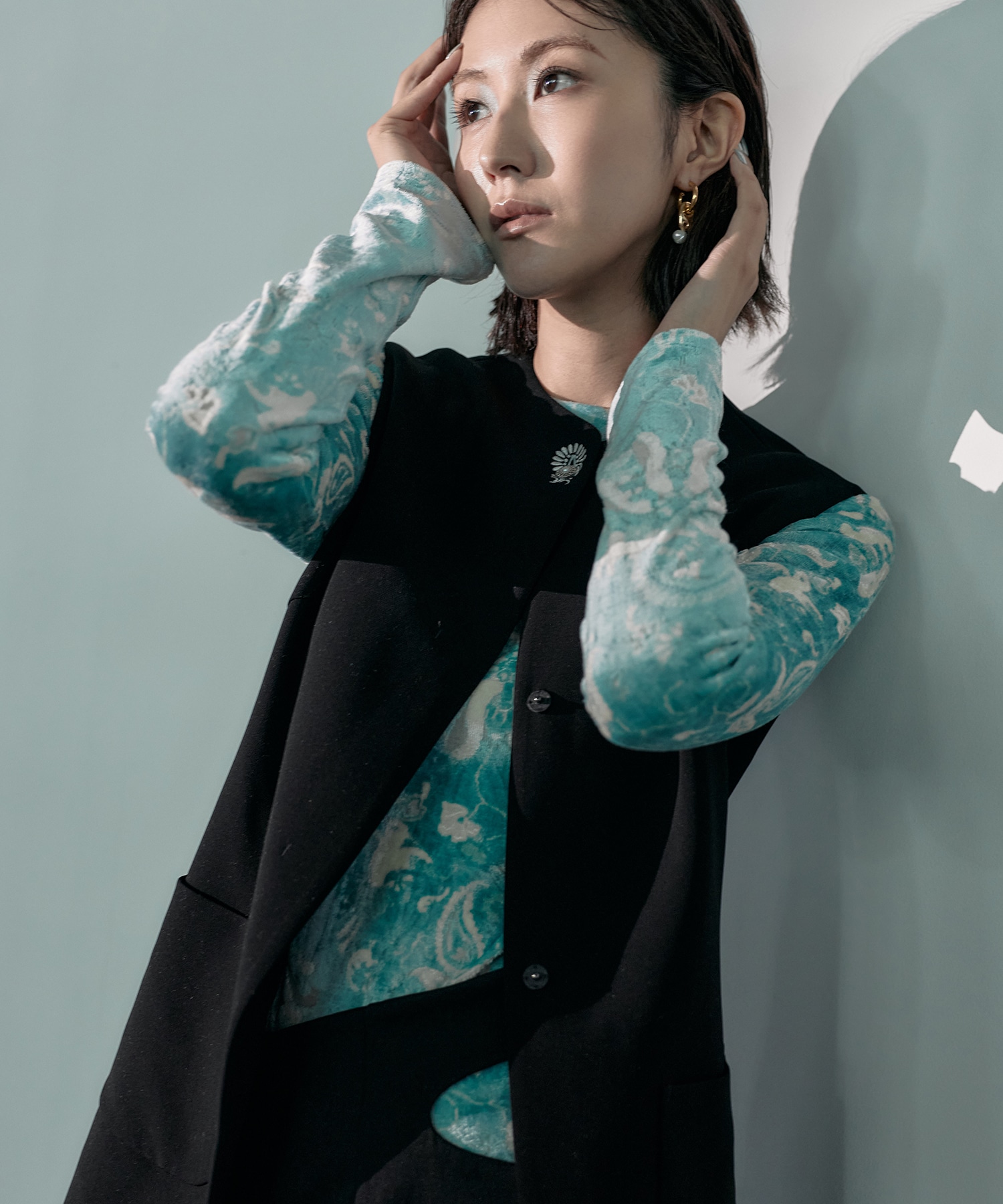 別注 Velour Jersey Top Mame Kurogouchi