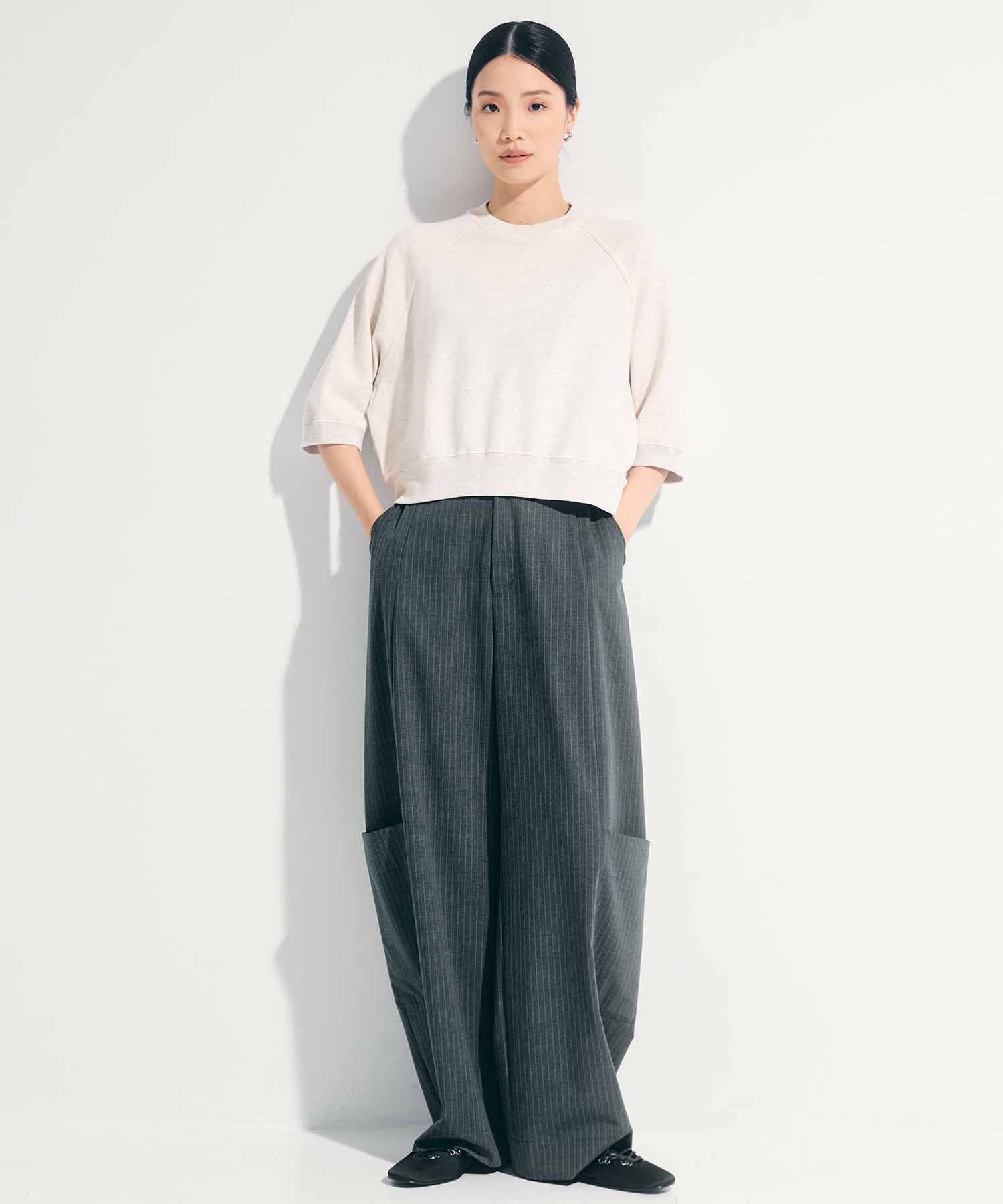 Soft Barrel Leg Cargo Trousers STUDIOUS