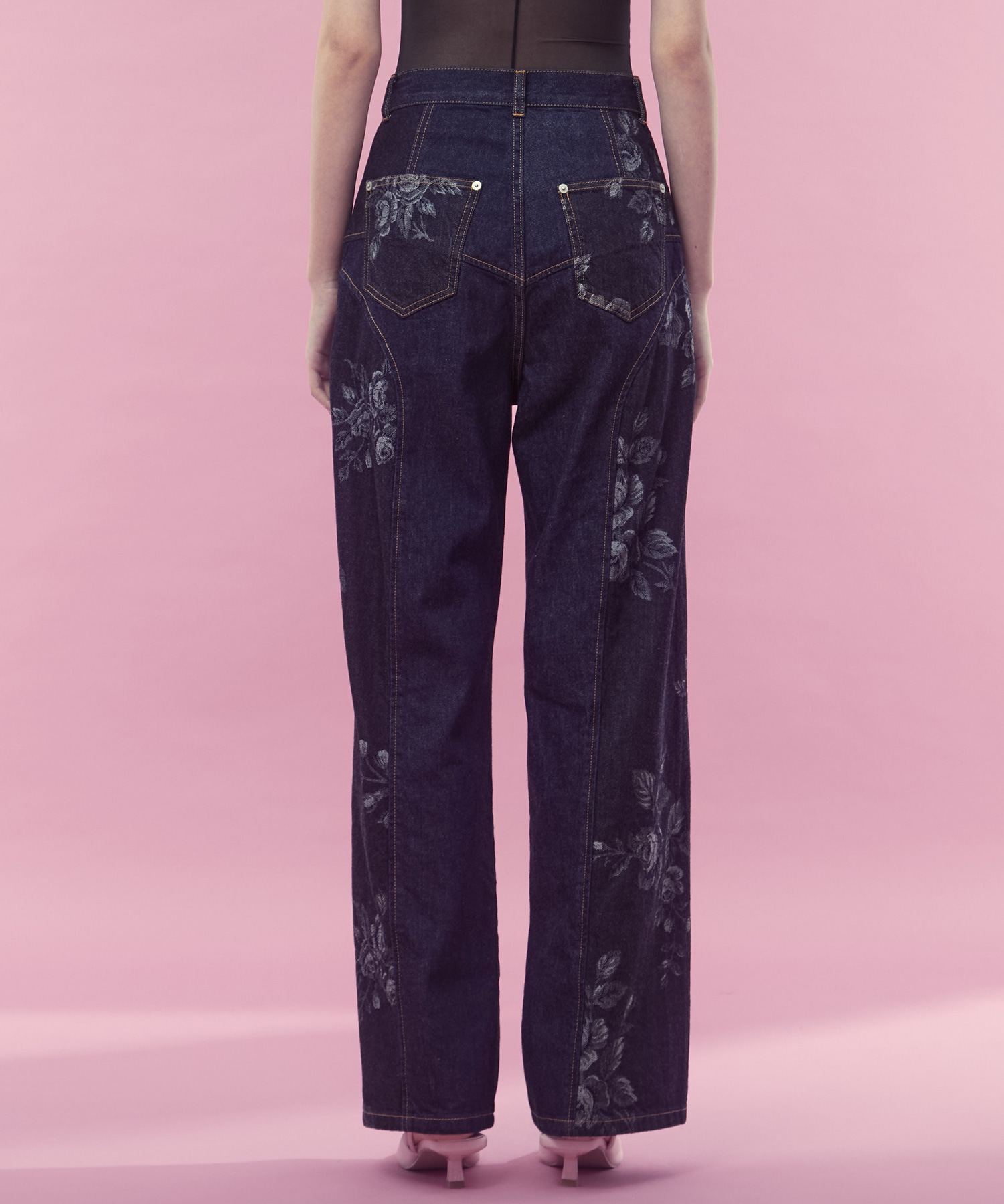 別注 ROSE DENIM PANTS FETICO