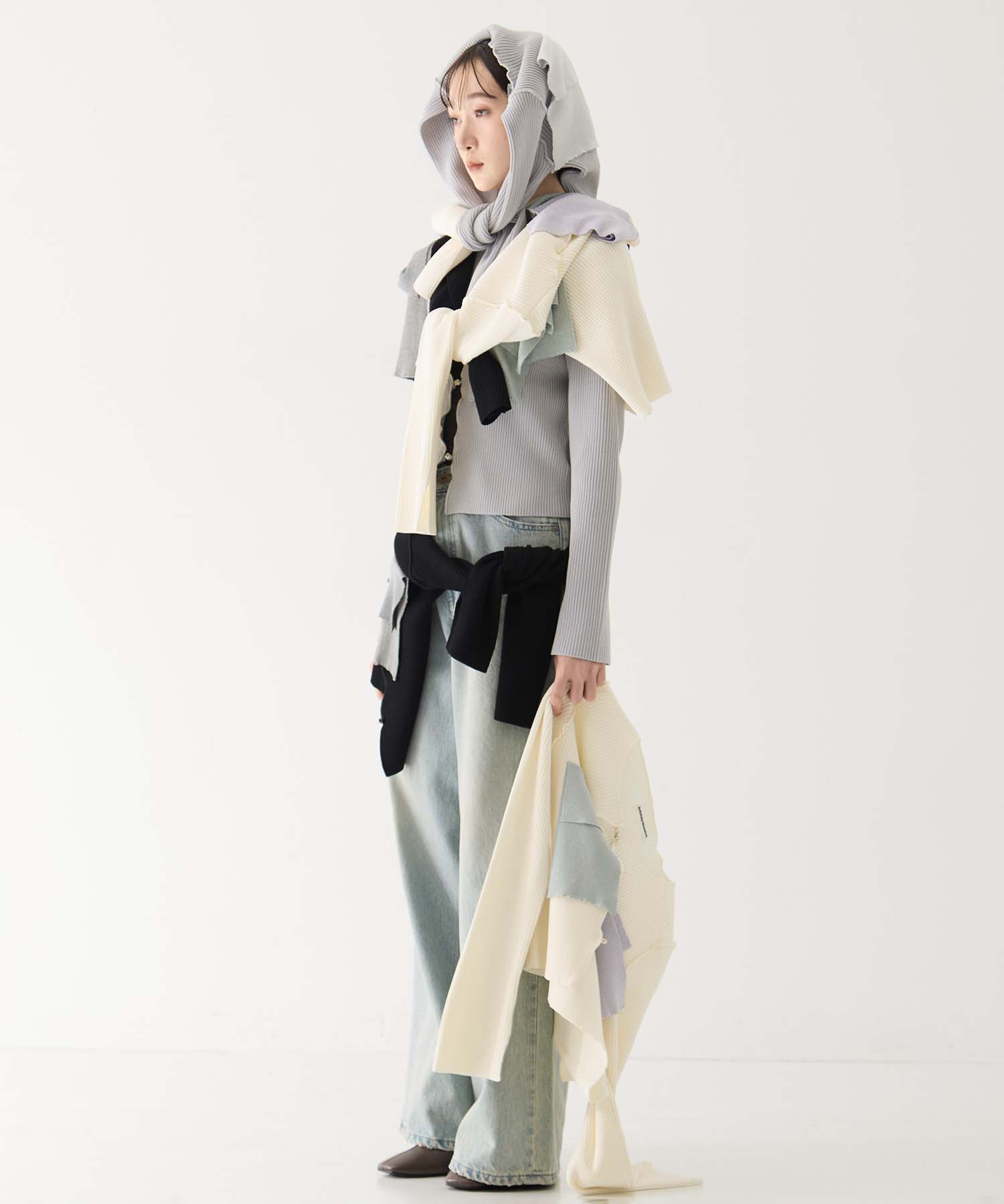 別注CREW NECK RIB KNIT kotohayokozawa