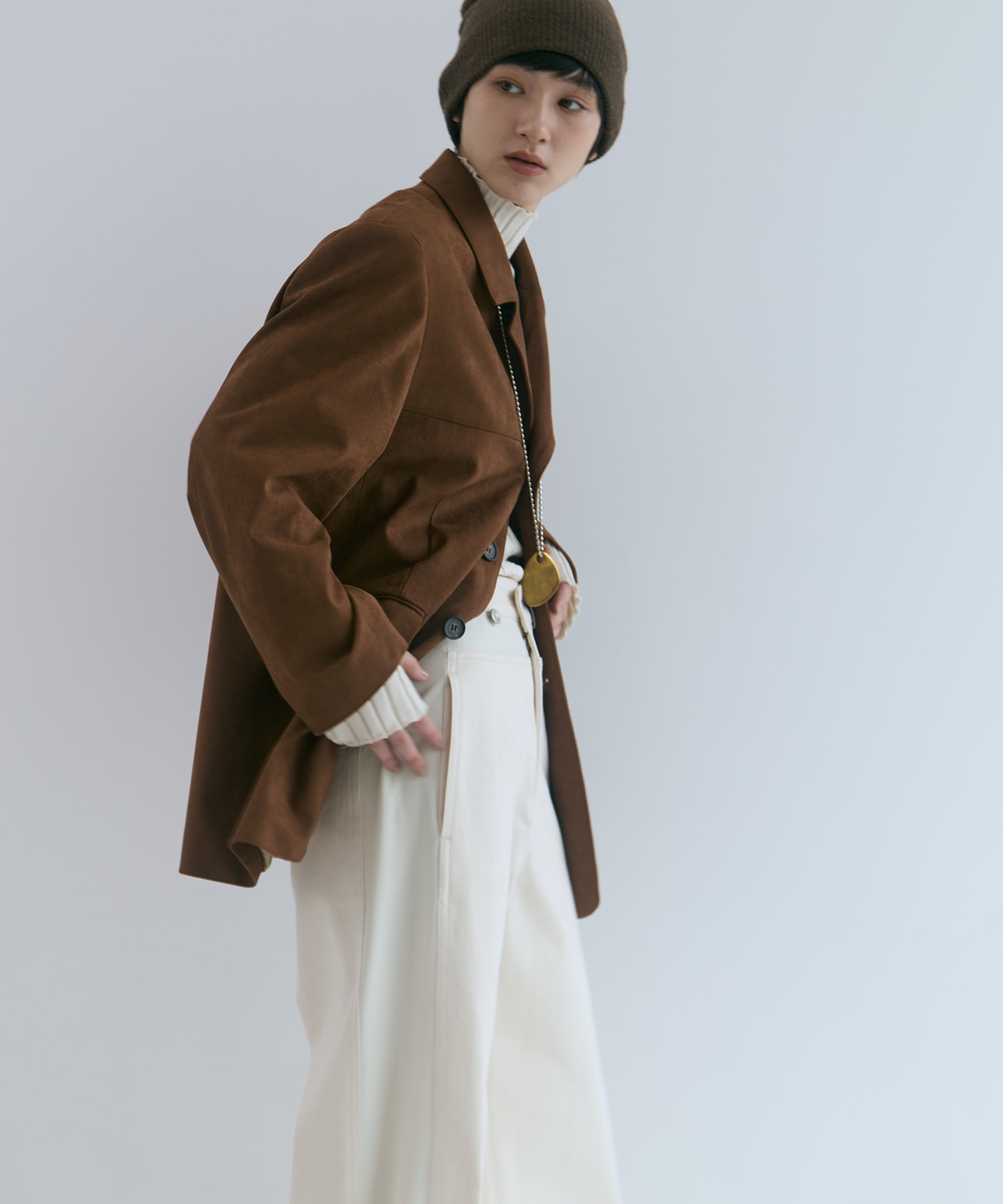 Soft Suede Over Jacket STUDIOUS