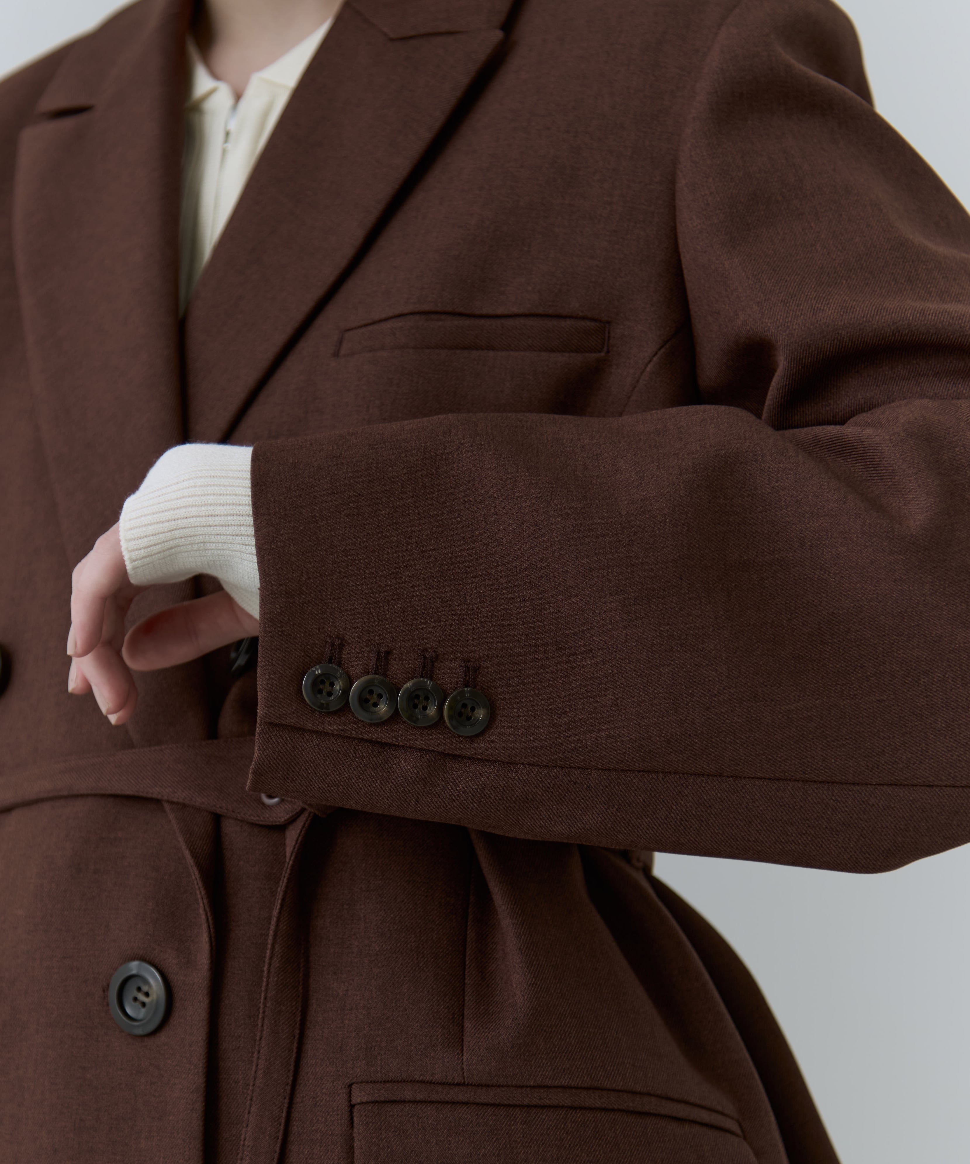 UND YOKE DESIGN JACKET AMERI