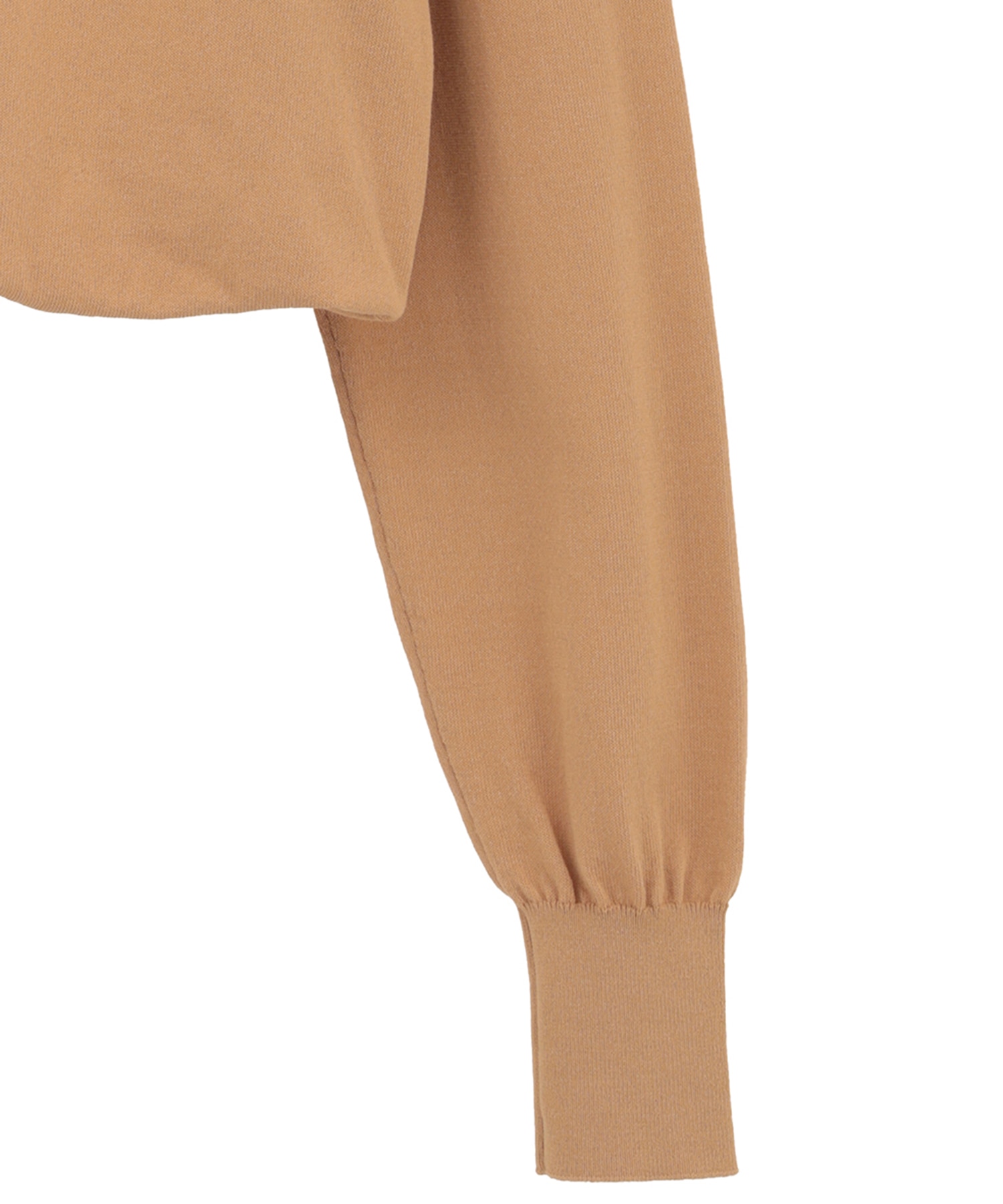 W LAYERED KNIT CARDIGAN CLANE