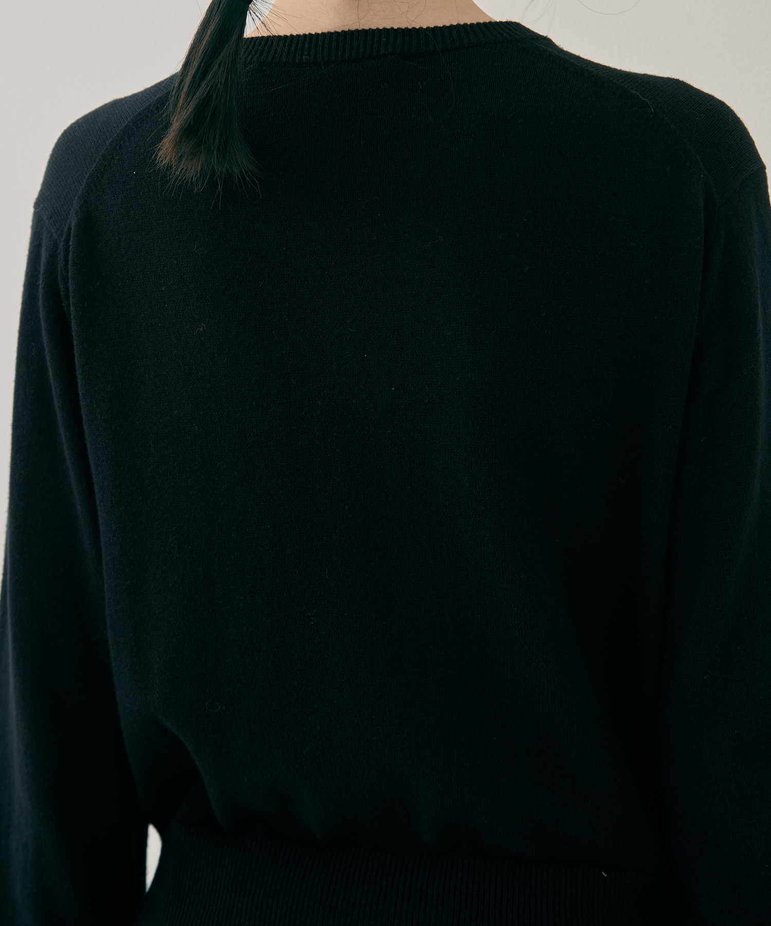 Ribbon tulle pearl embroidery cardigan tanakadaisuke