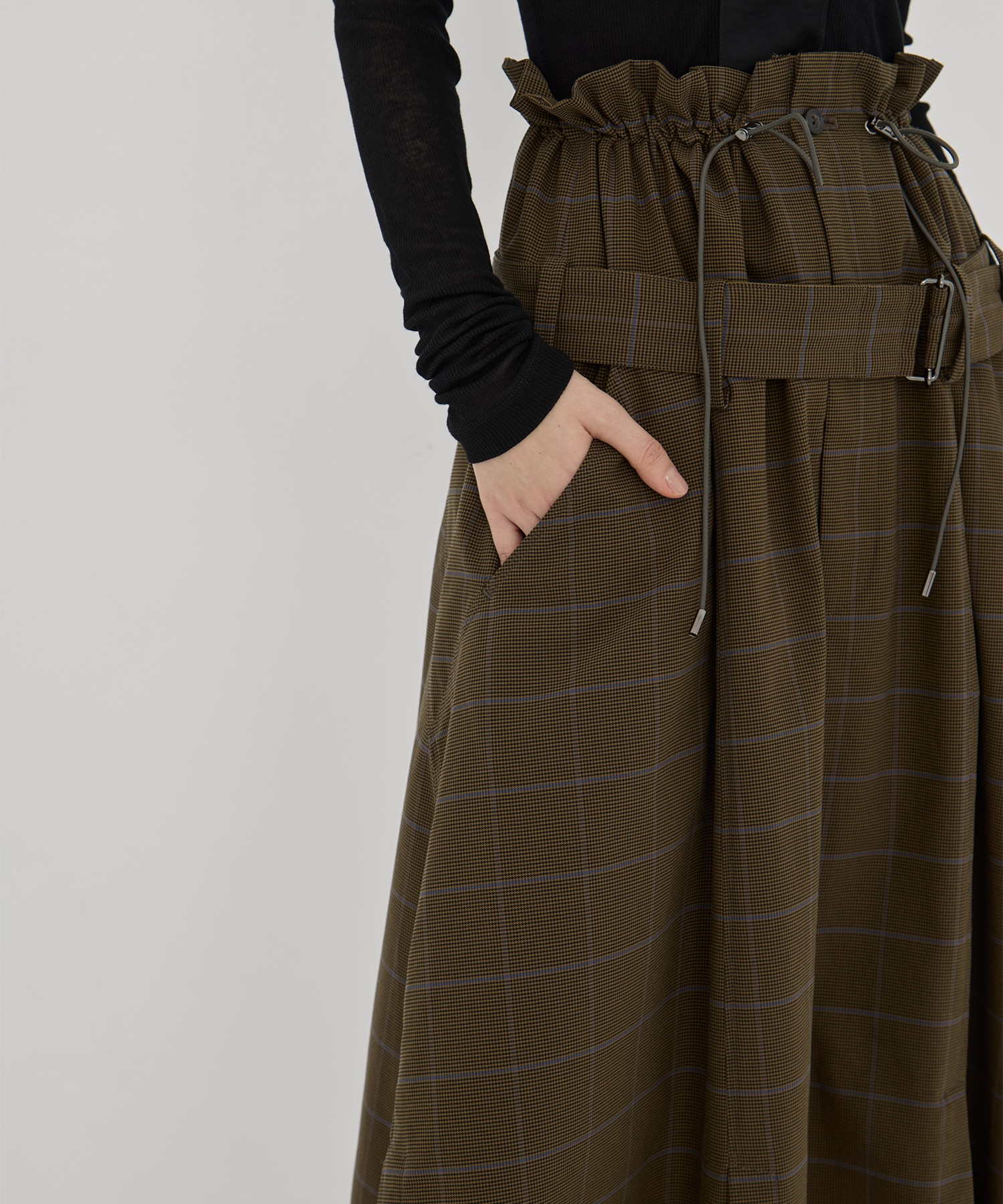 別注 Draw Code Belt Skirt UJOH