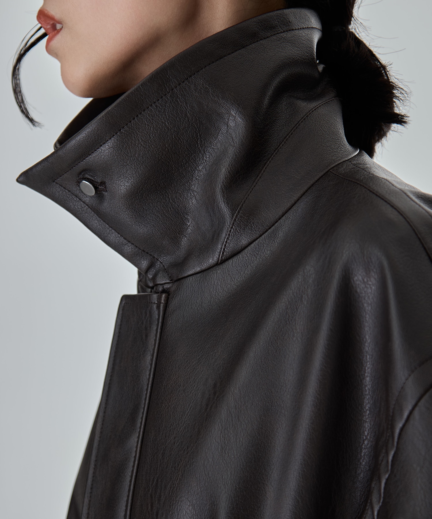 Vintage Leather Blouson STUDIOUS