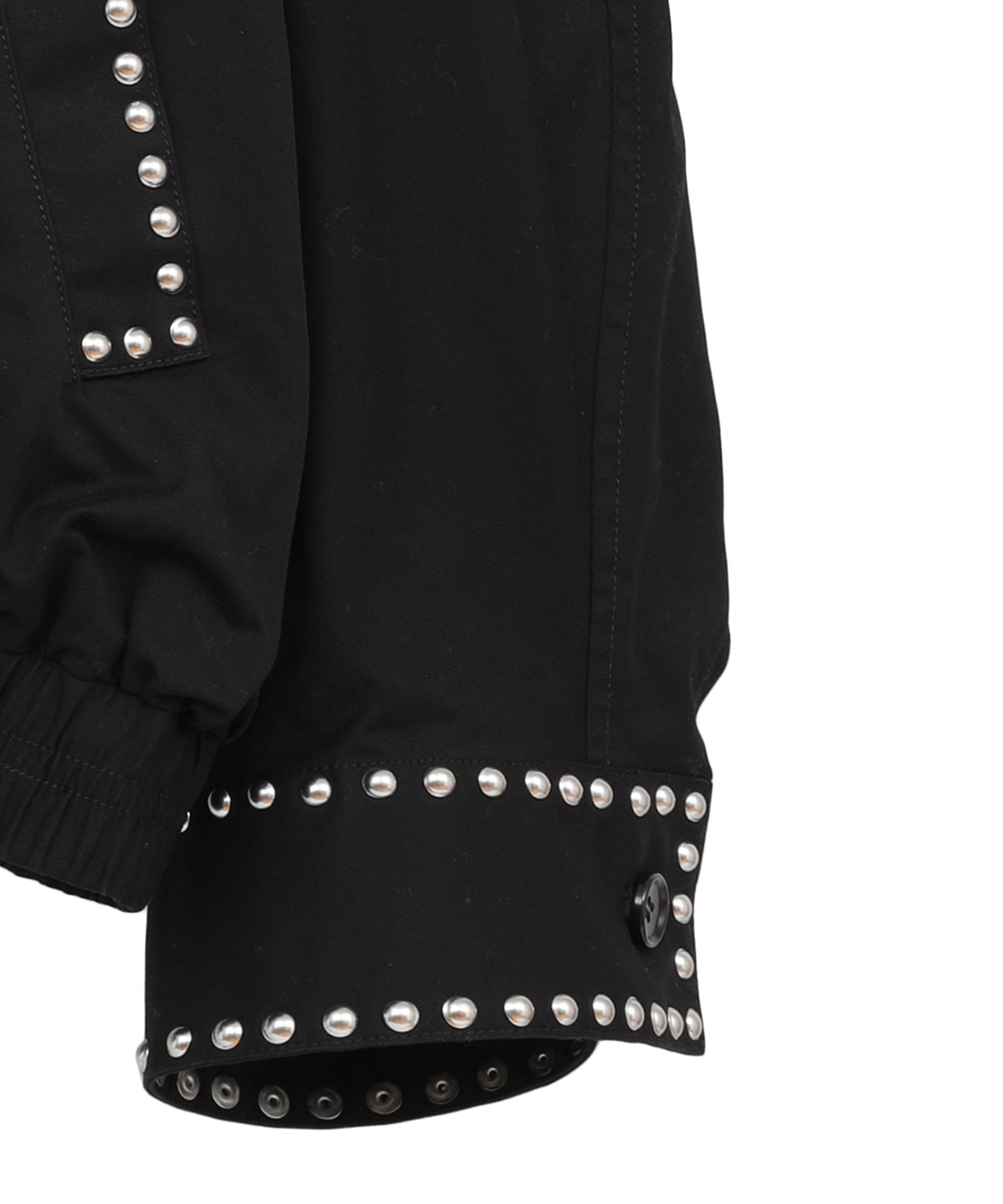 W COLOR STUDDED DRIZZLER JACKET CLANE
