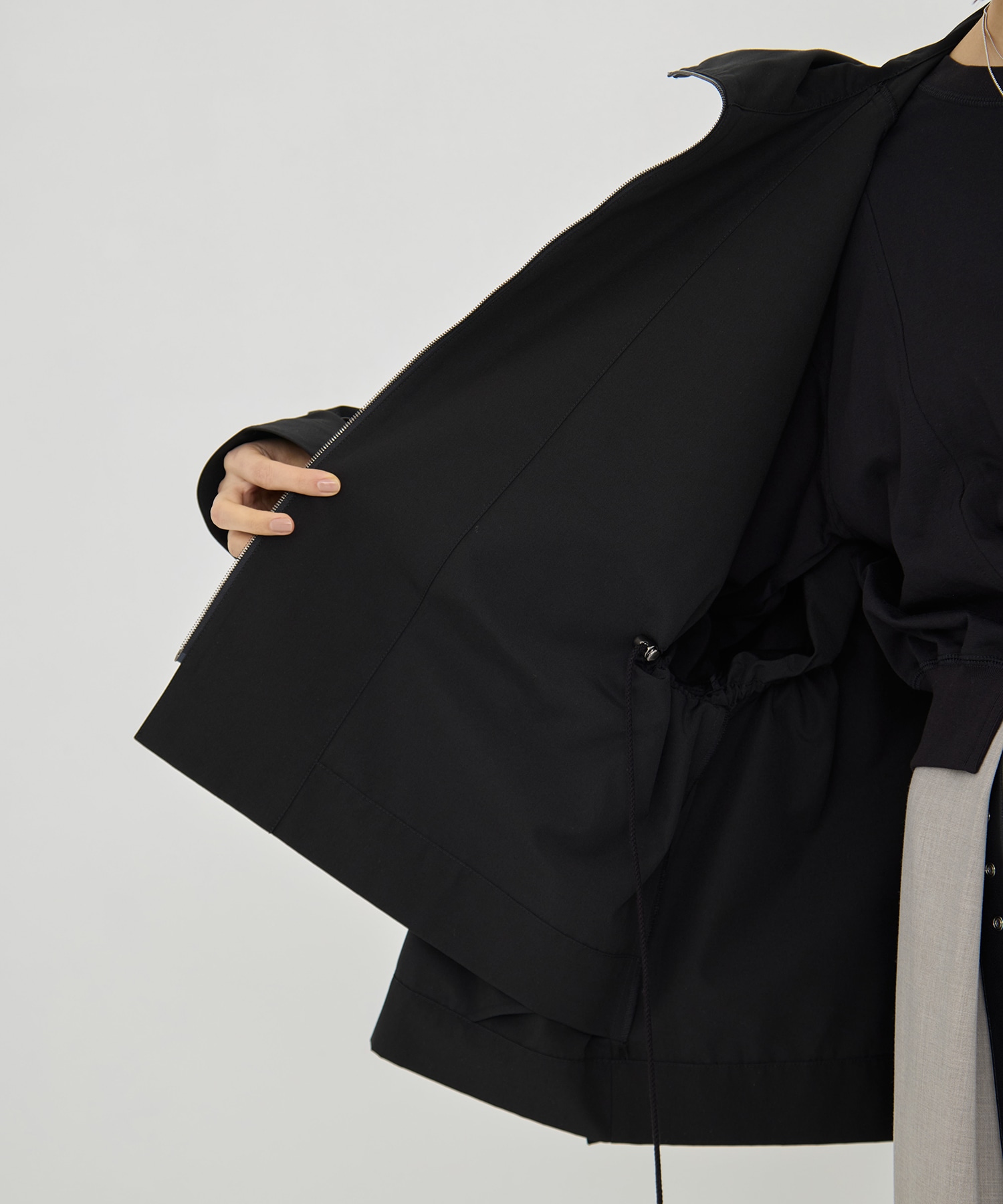 リサイクルナイロンタスランレイヤードブルゾン VACHEMENT